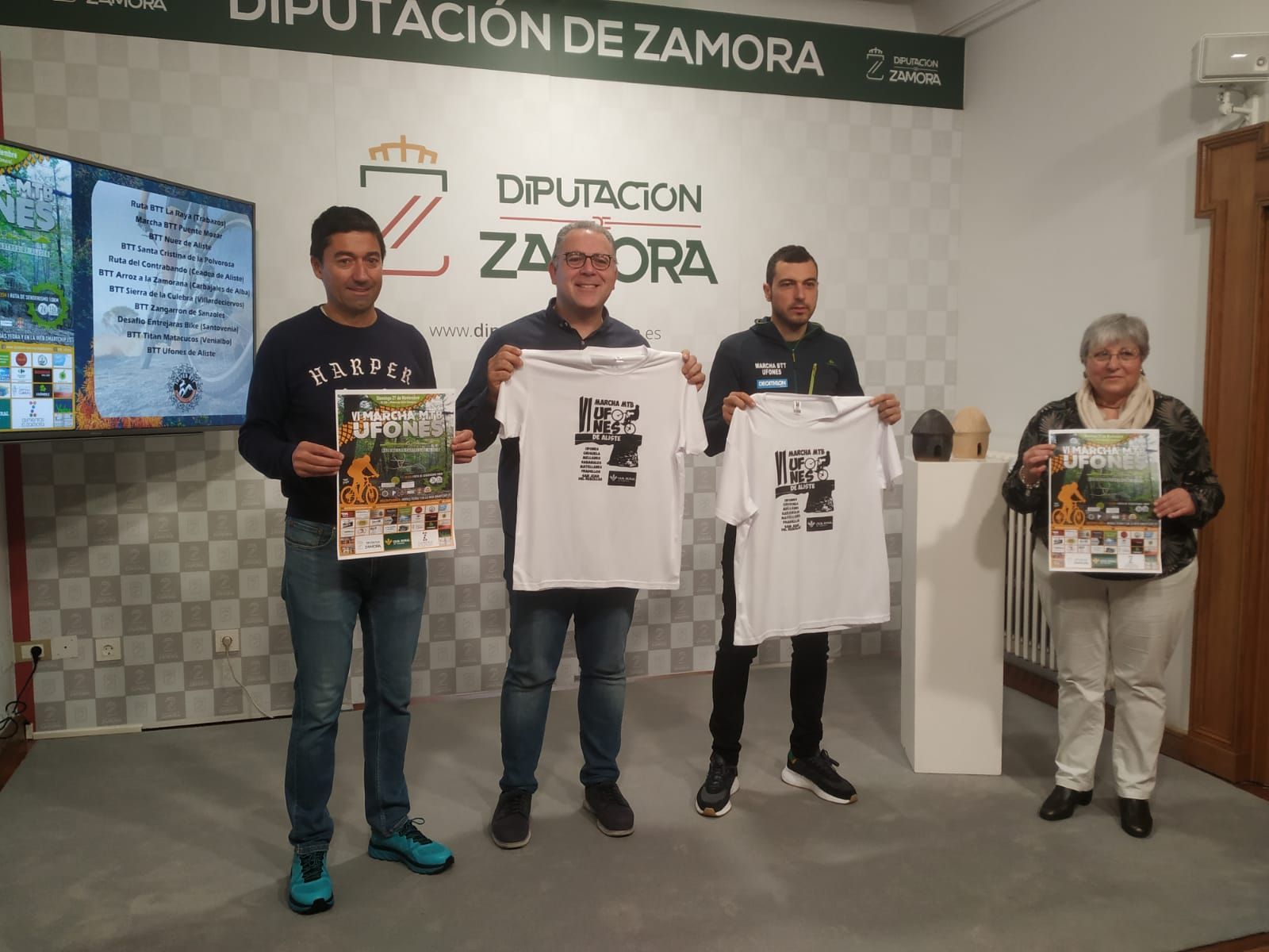 Presentación de la BTT Ufones