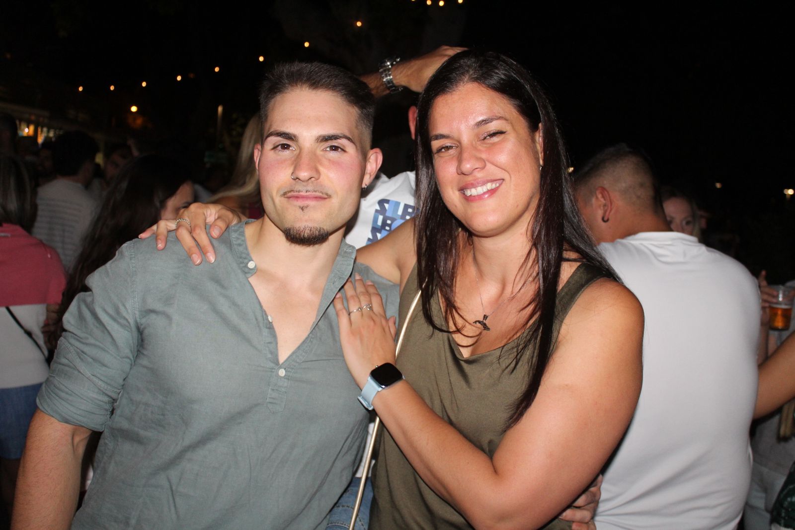 Ambiente en la Feria de Día en la tarde de este sábado