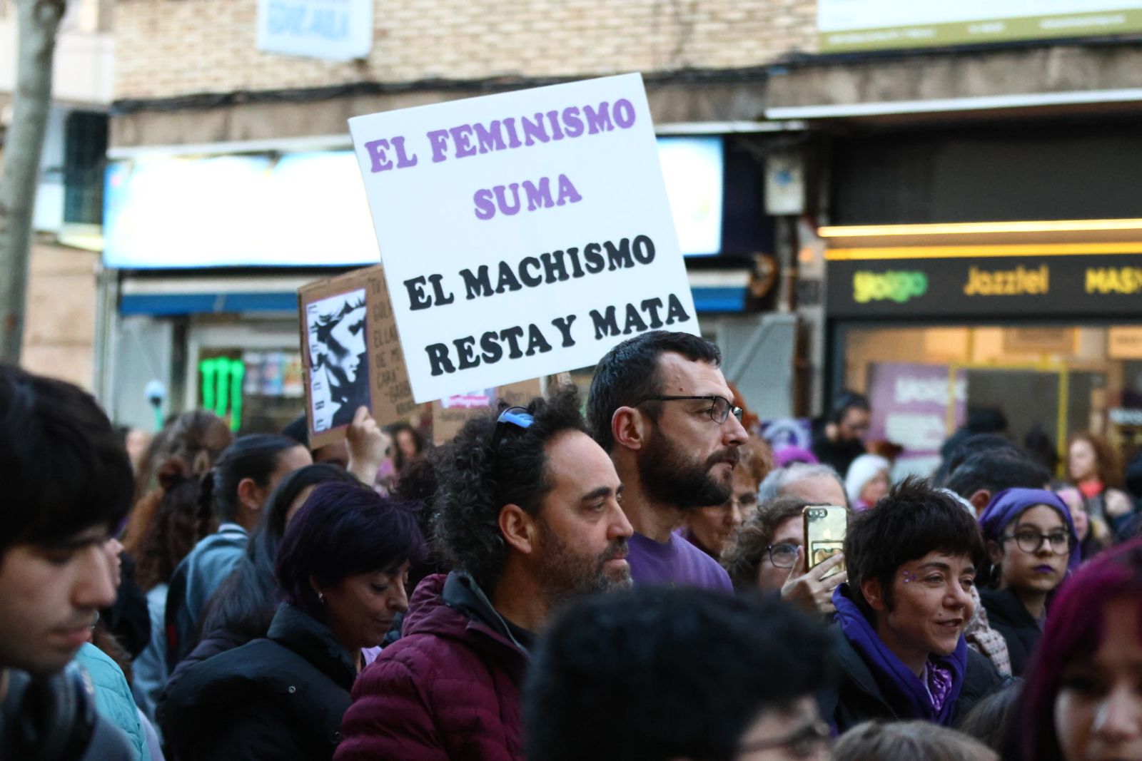 Manifestación por el 8M en Salamanca