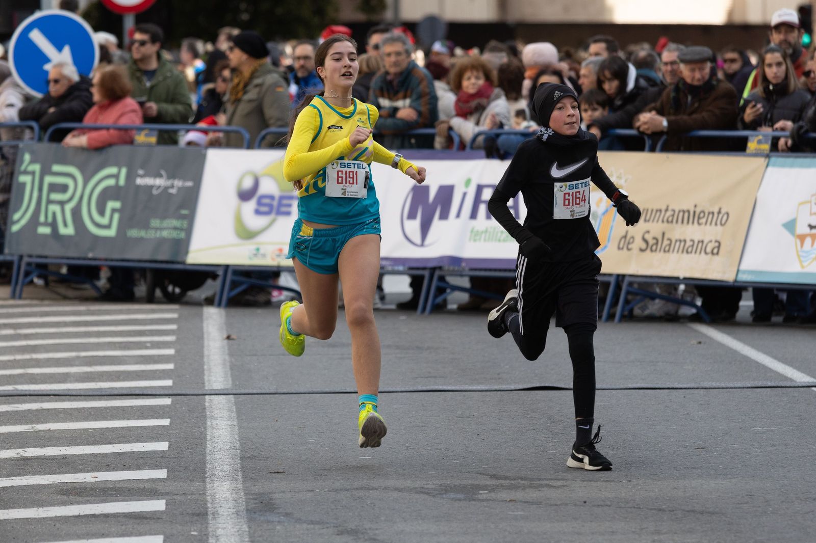 San Silvestre Salmantina 2025 (categorías menores)