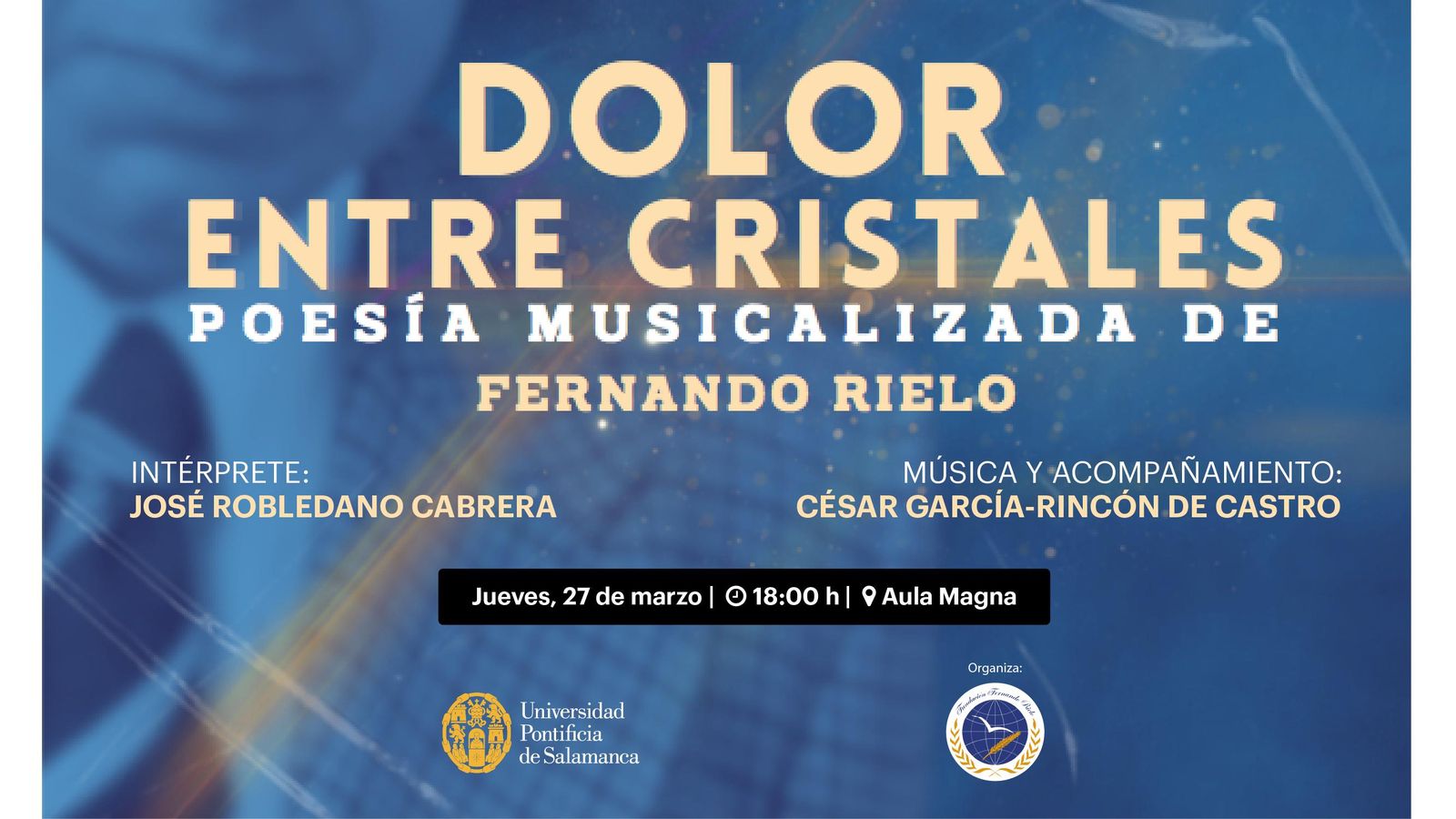 La UPSA acoge el evento de poesía musicalizada 'Dolor entre Cristales'. Foto EP