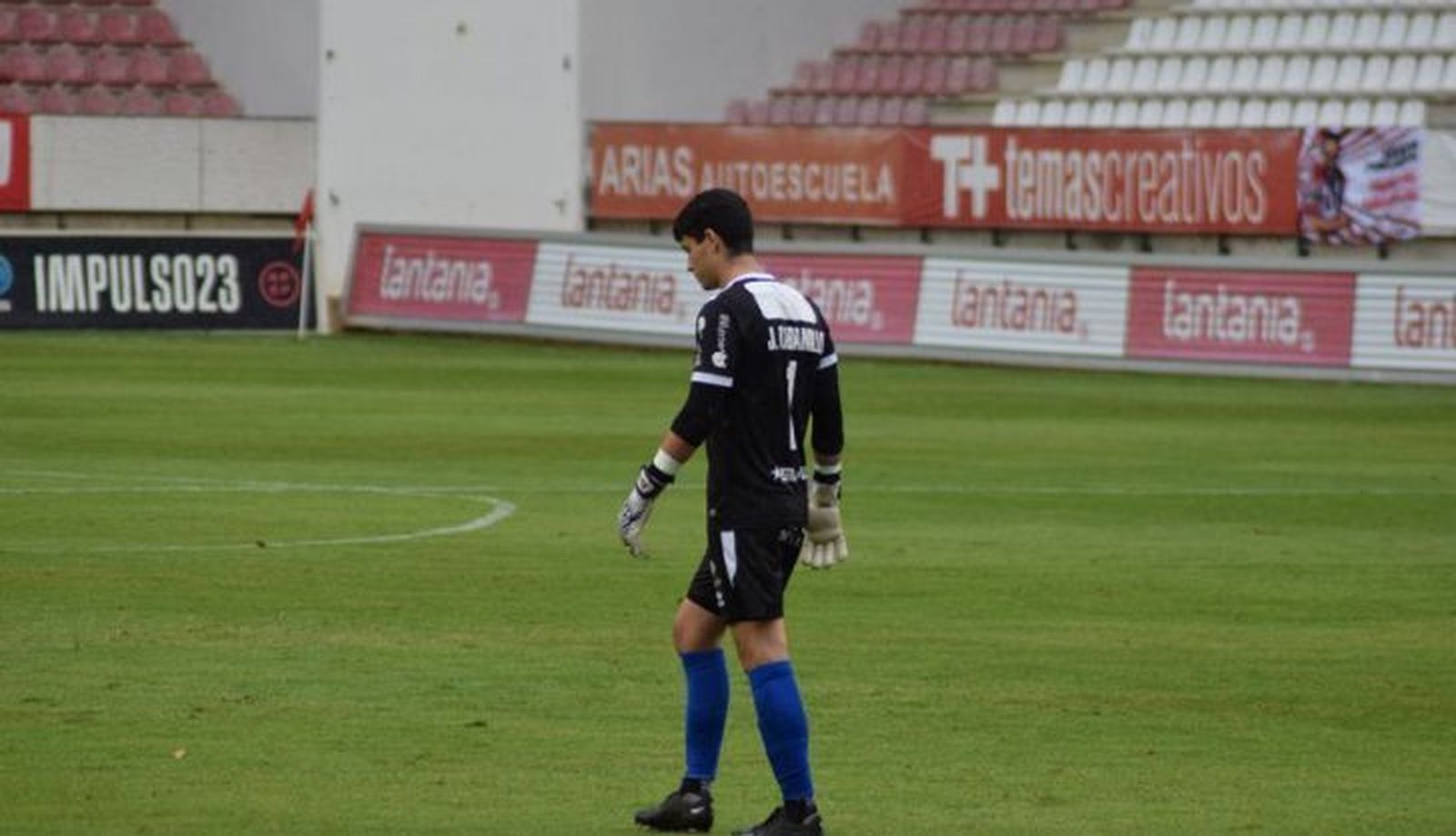 Rabanillo, meta del Guijuelo | FOTO MANEL HERNÁNDEZ