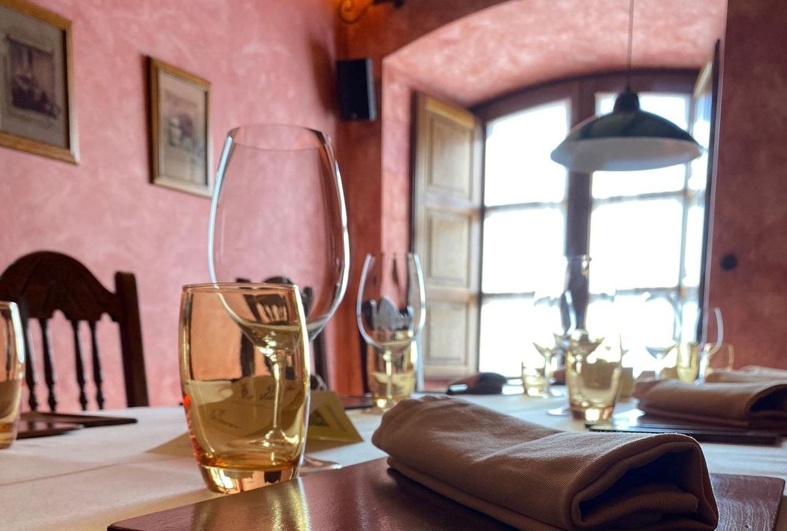 Imagen de una de las salas del restaurante