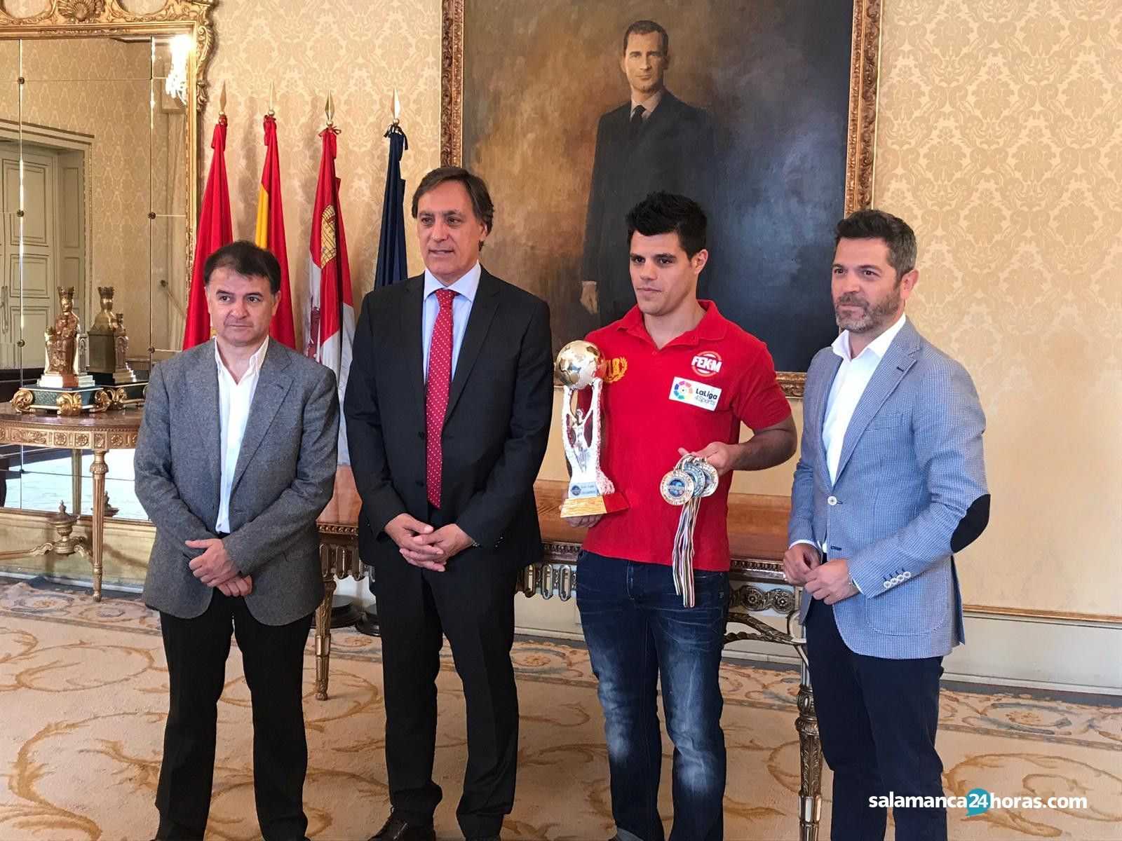 Recepción en el Ayuntamiento a Ricardo Huerta 2