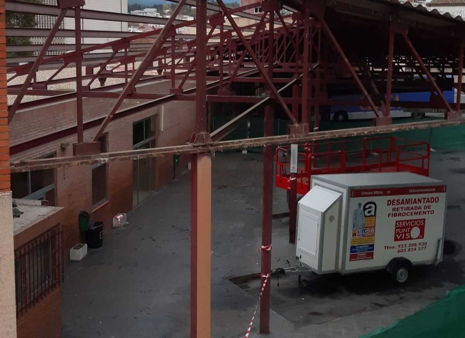 Obras estacion bejar