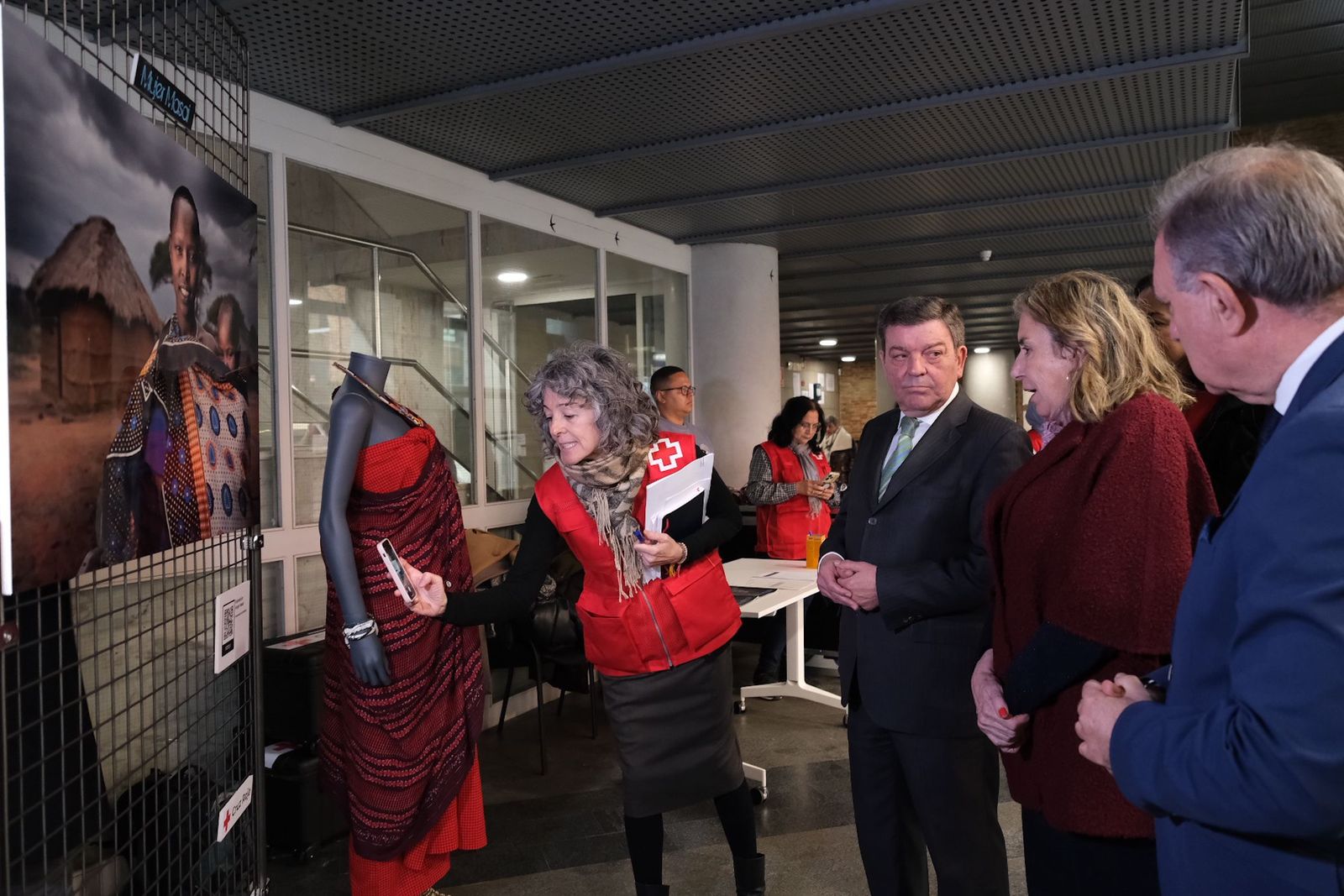 Inauguración exposición 'Mujer Masái'