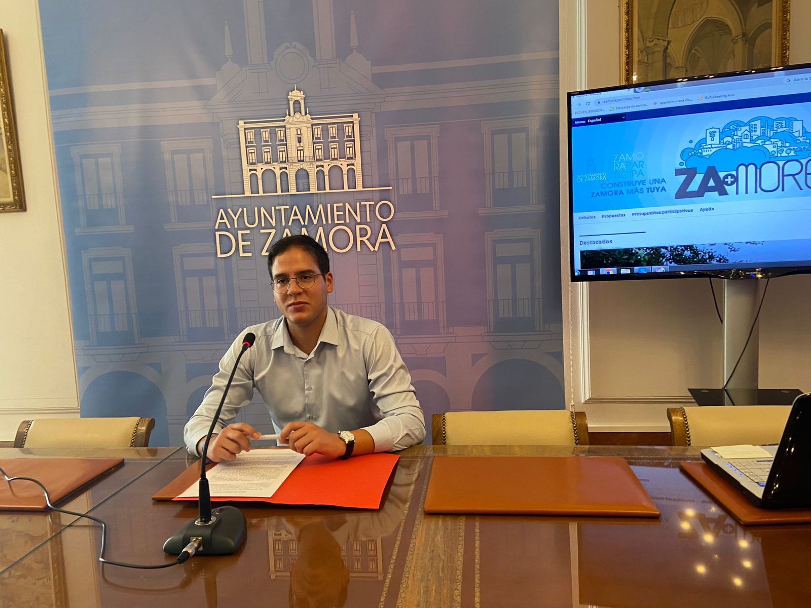 El concejal Pablo Novo presenta la nueva edición de los Presupuestos Participativos