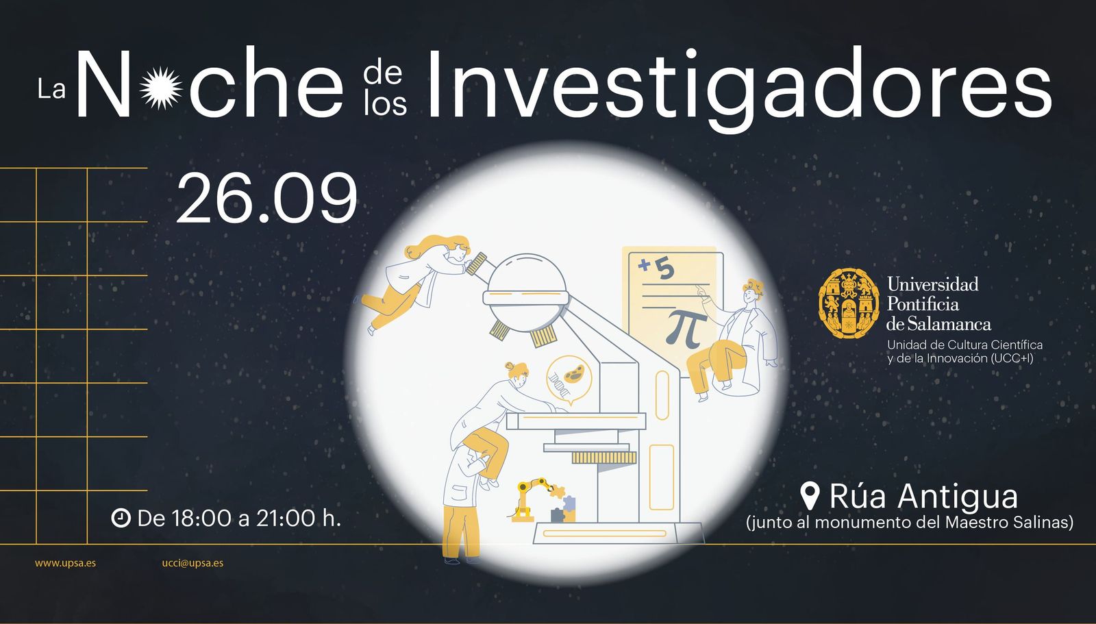 La noche de los investigadores