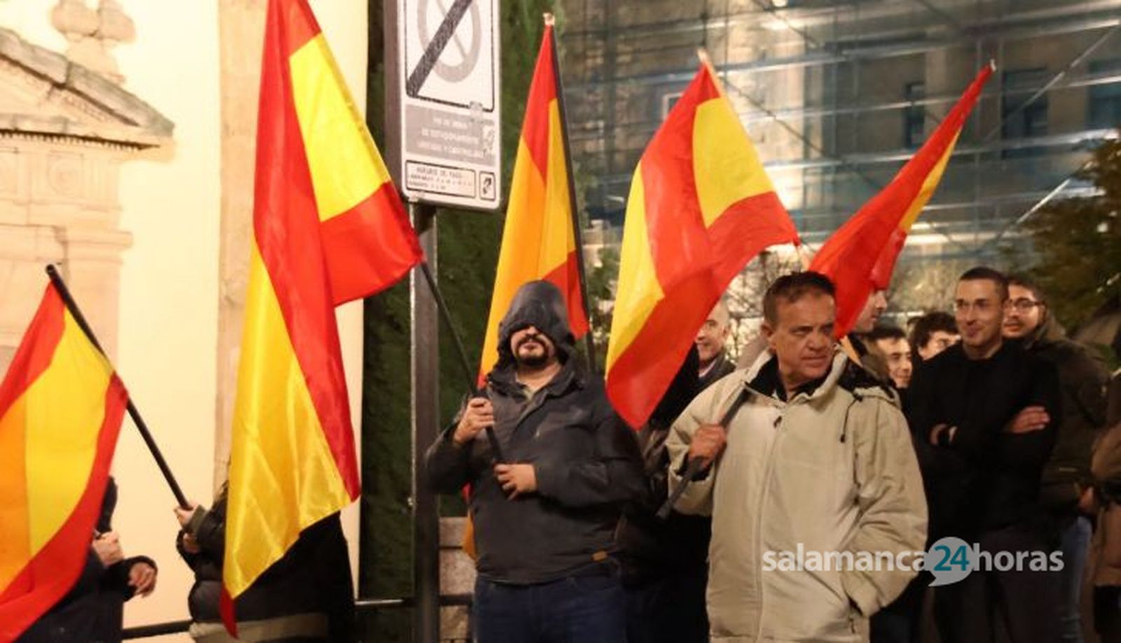 Manifestación contra la amnistía en Salamanca, viernes, 10 de noviembre. Fotos Andrea M (10)