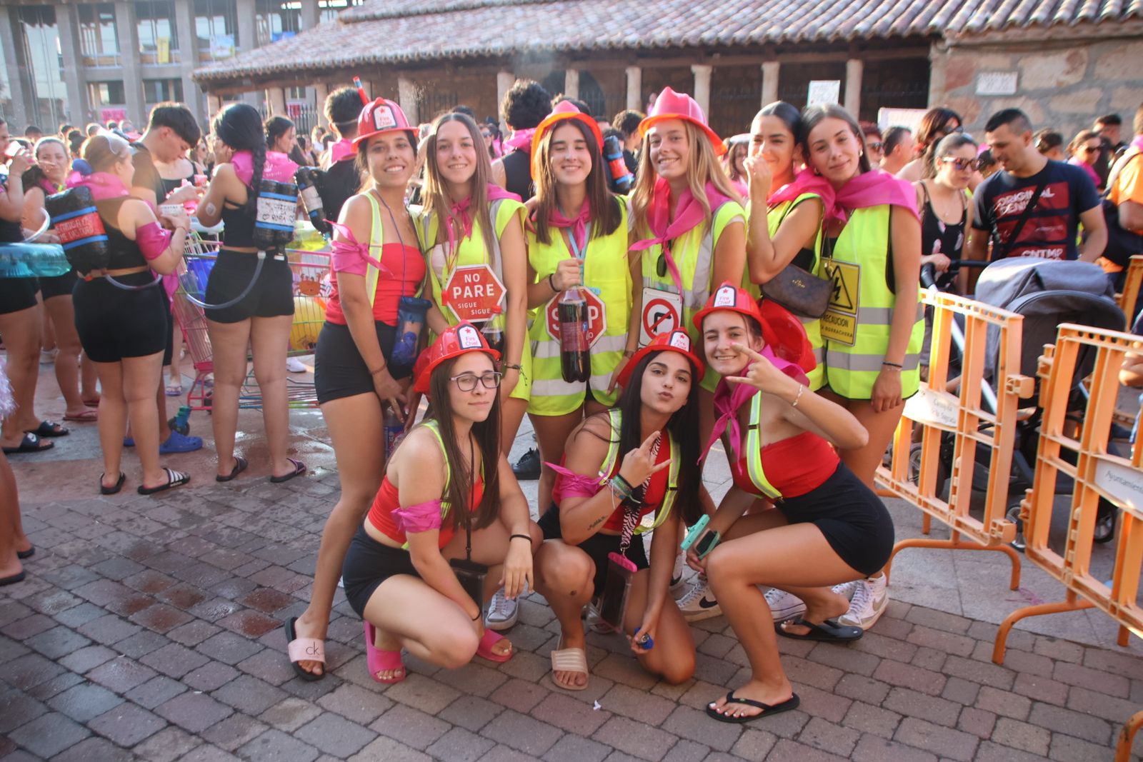 Chupinazo en Carbajosa con batucad