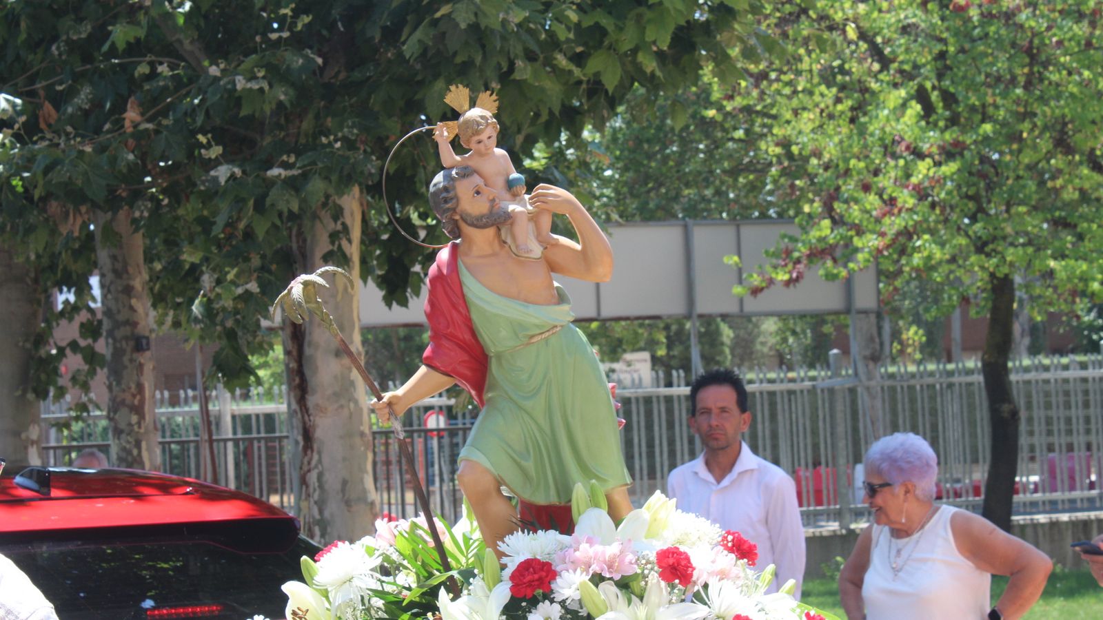 Bendición de vehículos por San Cristóbal 2025 en Salamanca