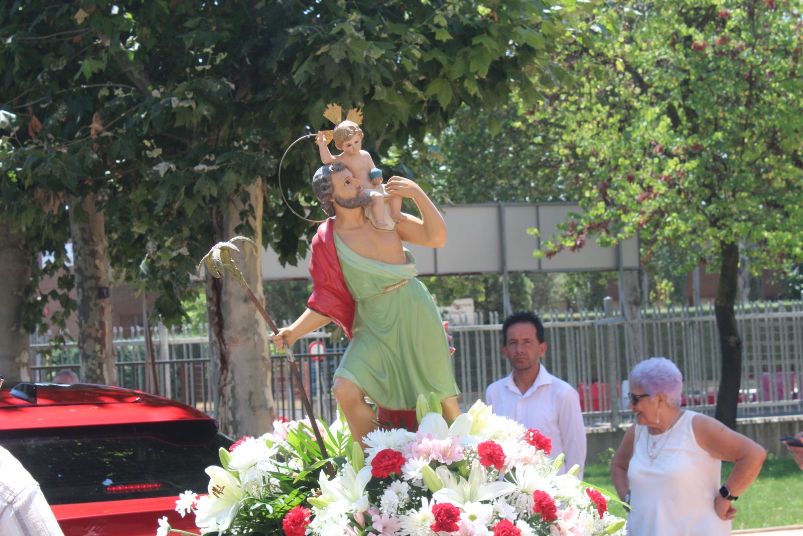 Bendición de vehículos por San Cristóbal 2025 en Salamanca