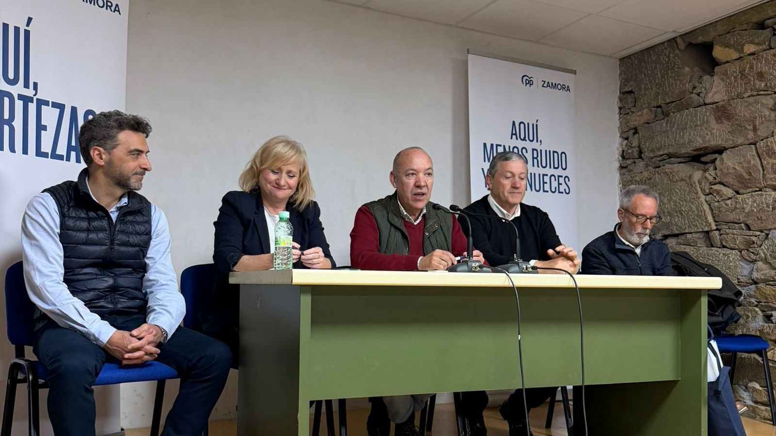 Representantes del Partido Popular de Zamora en Sanabria