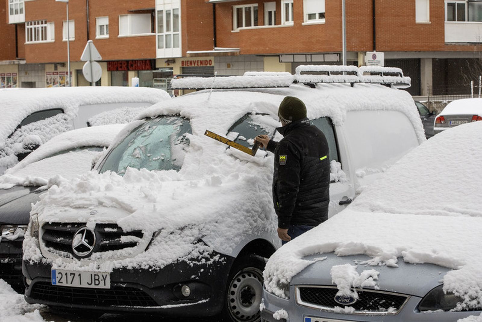 Nieve en Ávila