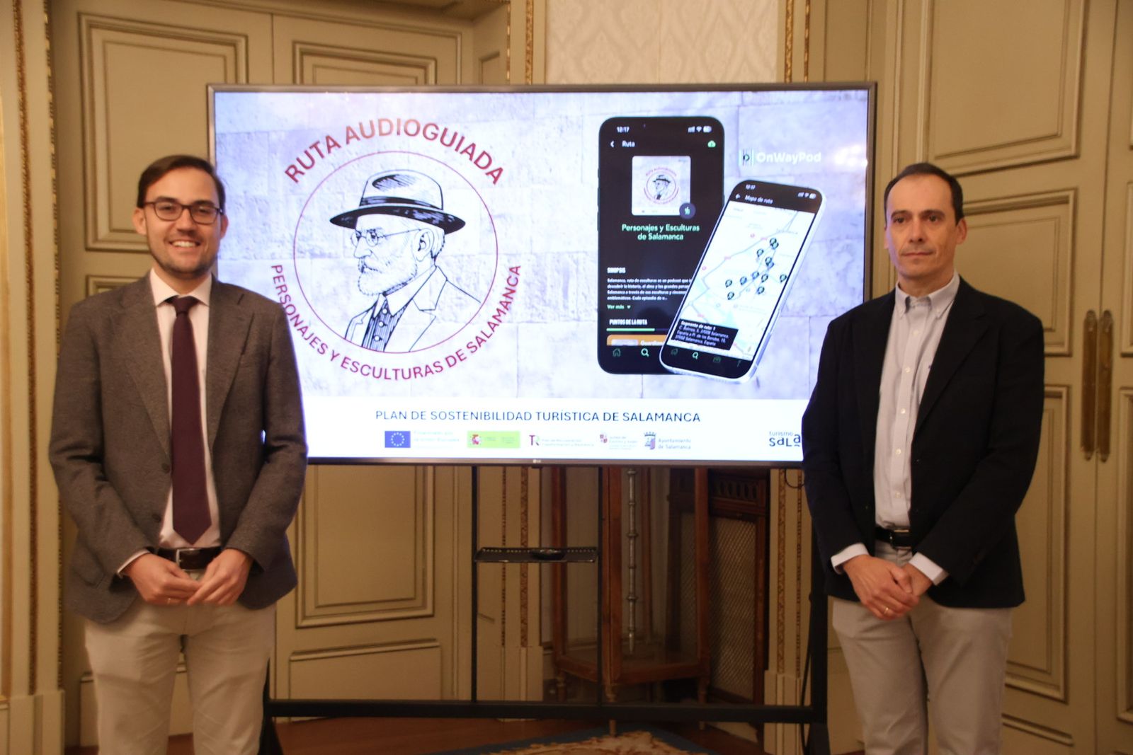 Presentación de ‘Personajes y Esculturas de Salamanca’