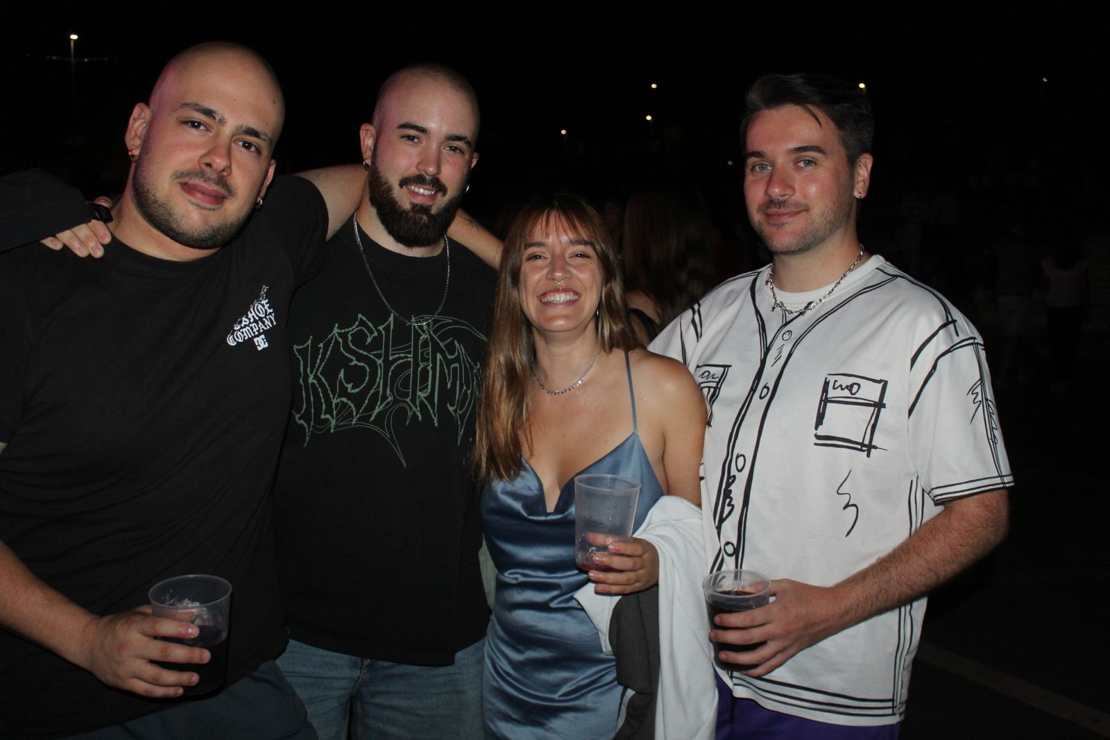 Salamanca de noche, jueves 14 de agosto