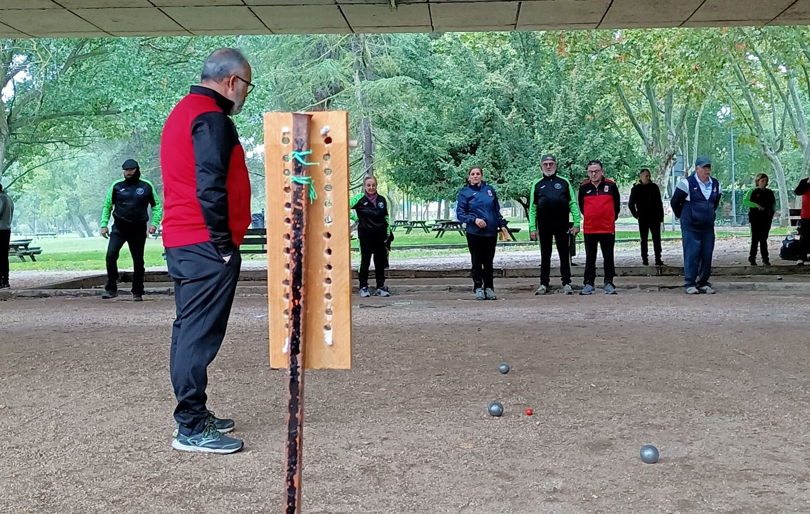 Campeonato del Club de Petanca Federado Viriato. Foto Federación de Petanca CyL