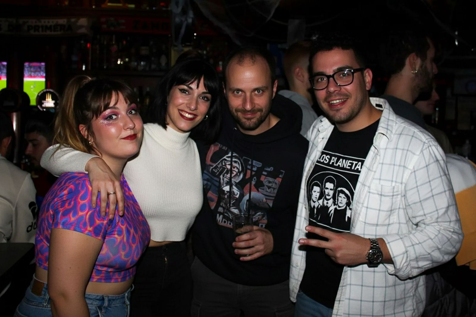 Salamanca de noche, viernes 31 de octubre