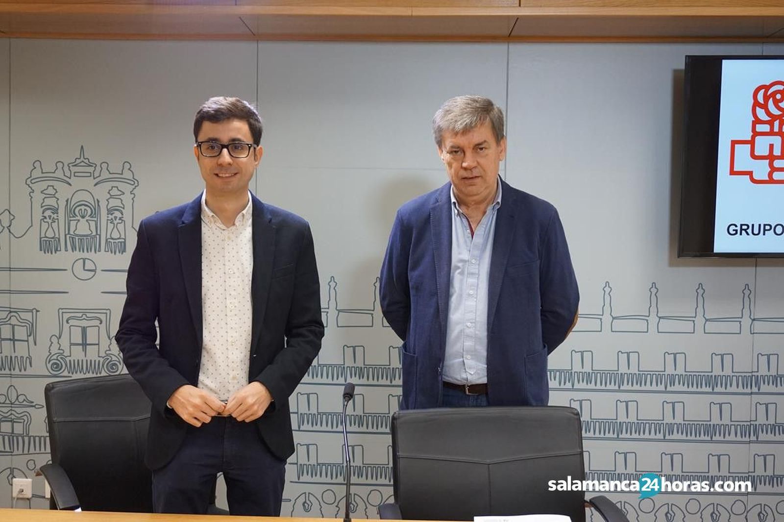 Marcelino García y José Luis Mateos