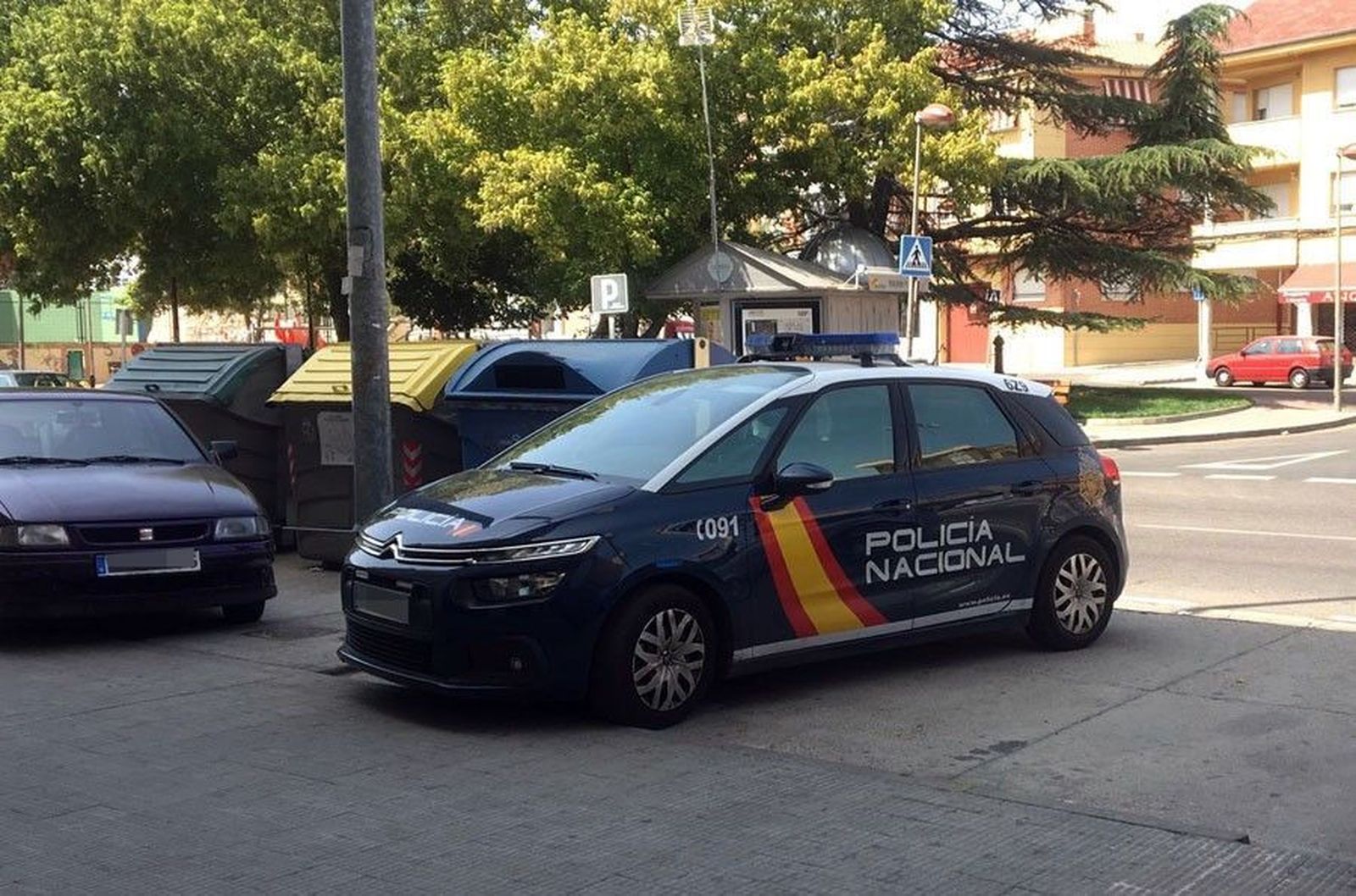 Policía Nacional en Zamora Foto: Archivo