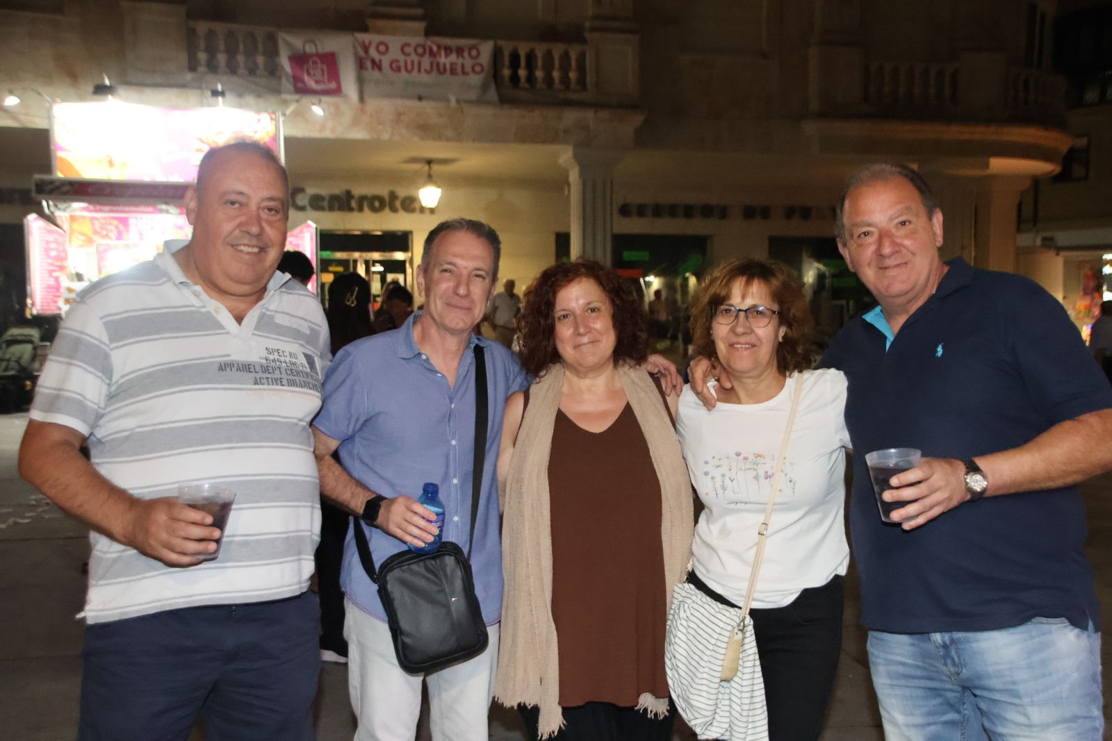 Panorama en la plaza Mayor de Guijuelo