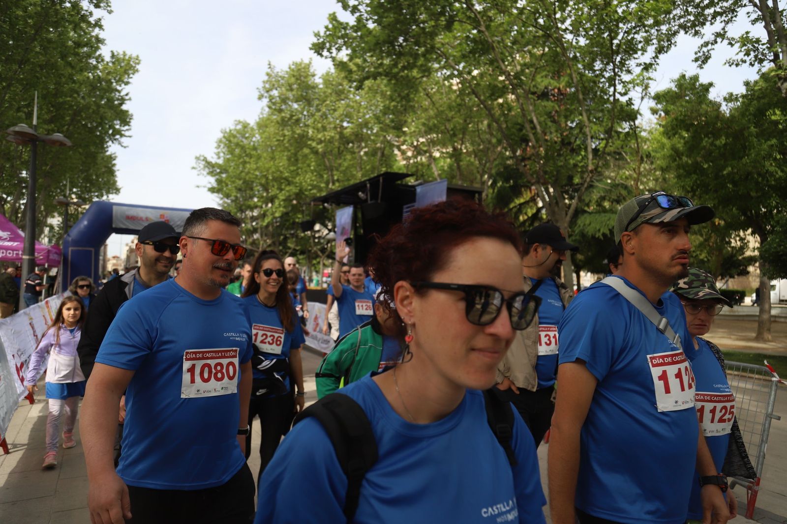 Carrera y marcha por el Día de Castilla y León en Zamora