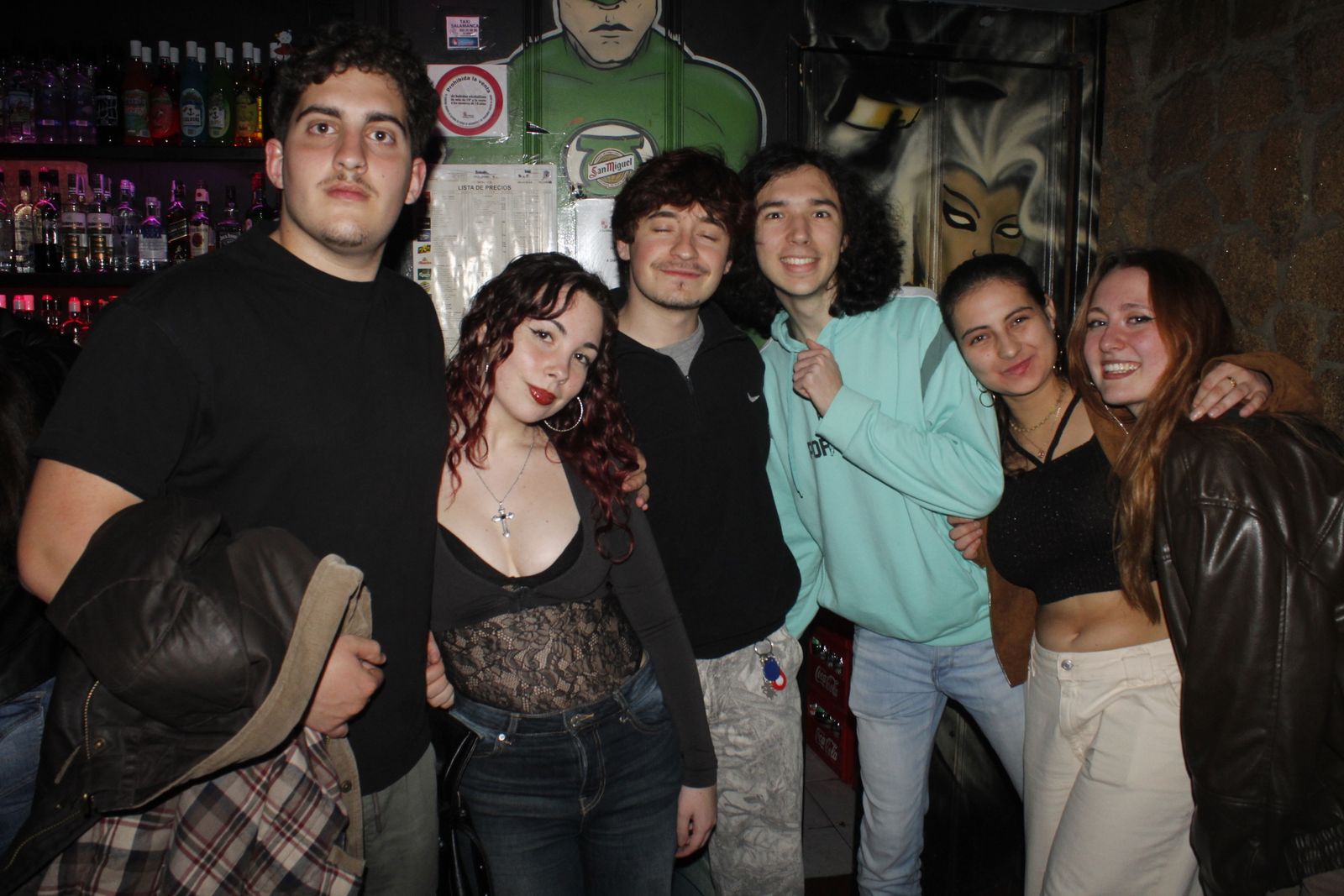 Salamanca de noche, sábado 21 de marzo