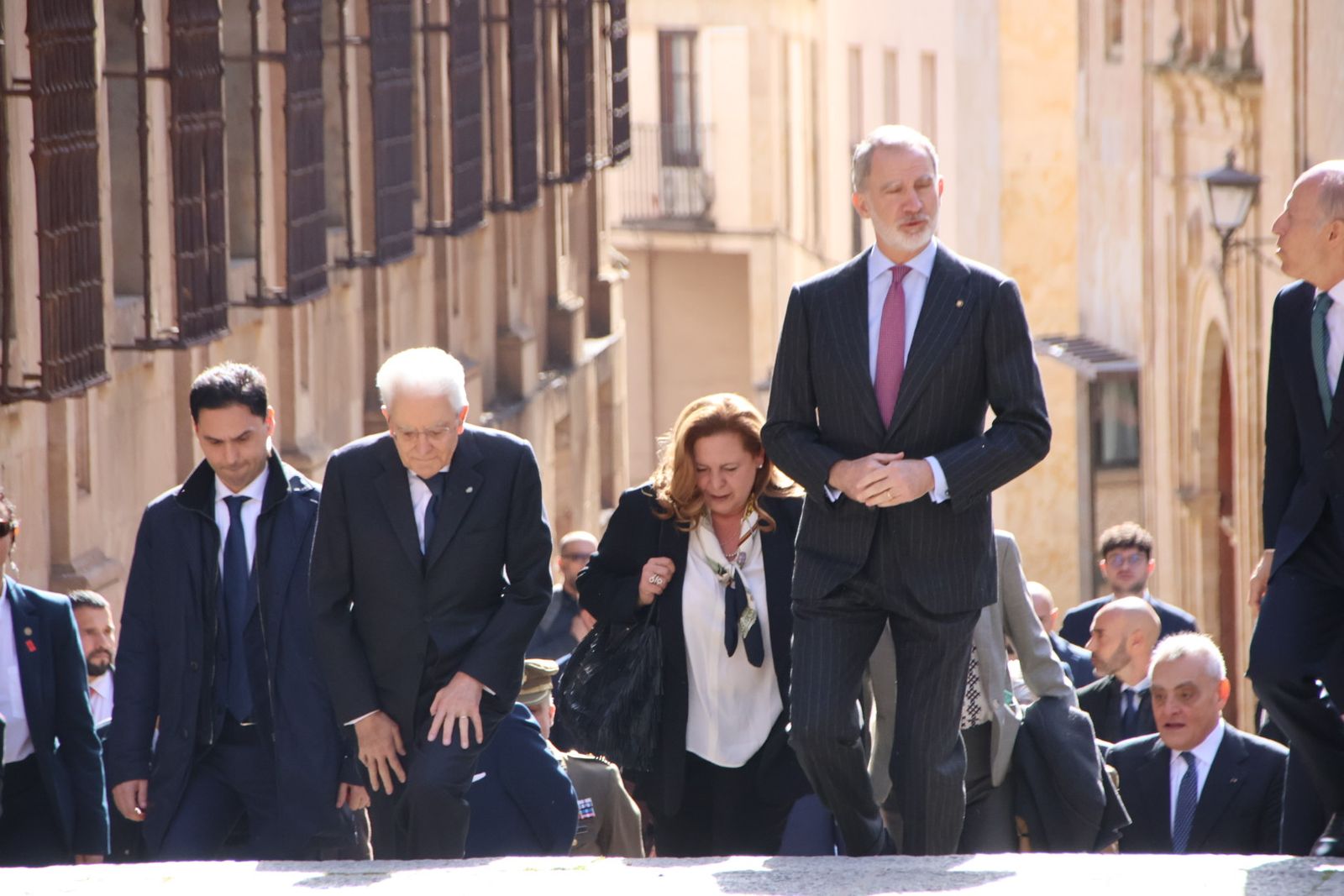 Investidura de Sergio Mattarella como doctor 'honoris causa' de la USAL con la presencia del Rey Felipe VI