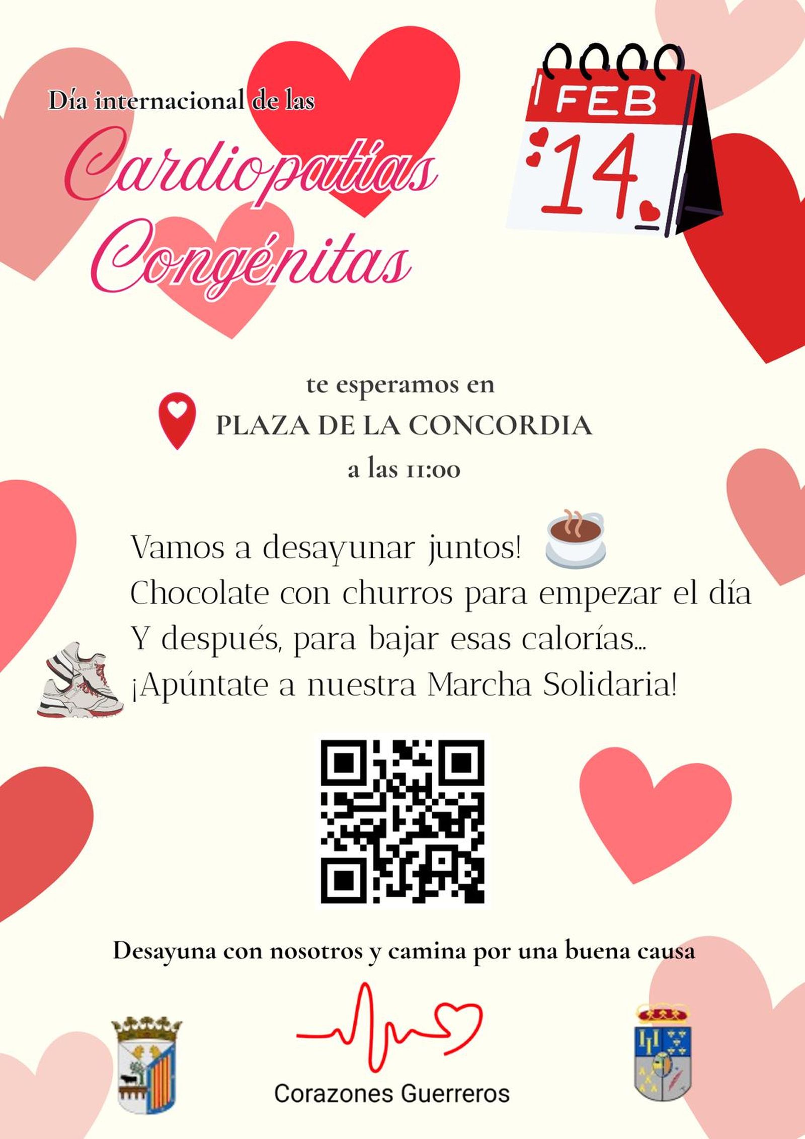 Marcha solidaria de 'Corazones Guerreros'