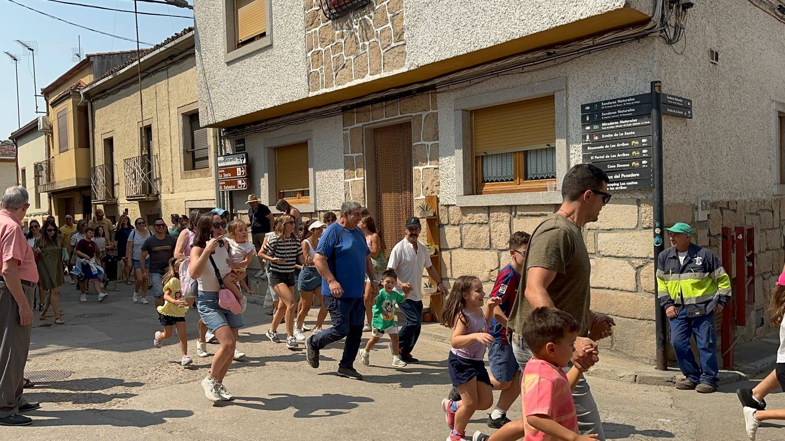 Mini bueyes en Aldeadávila