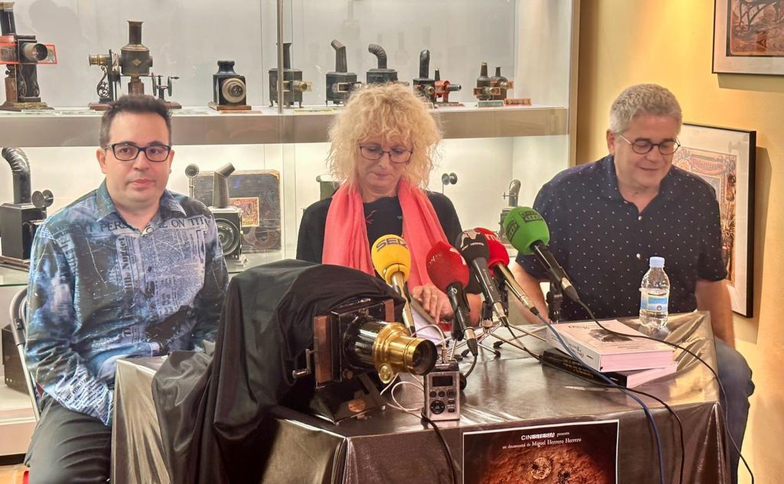 Presentación del largometraje 'El arte de la luz y la sombra' en la Filmoteca de Castilla y León