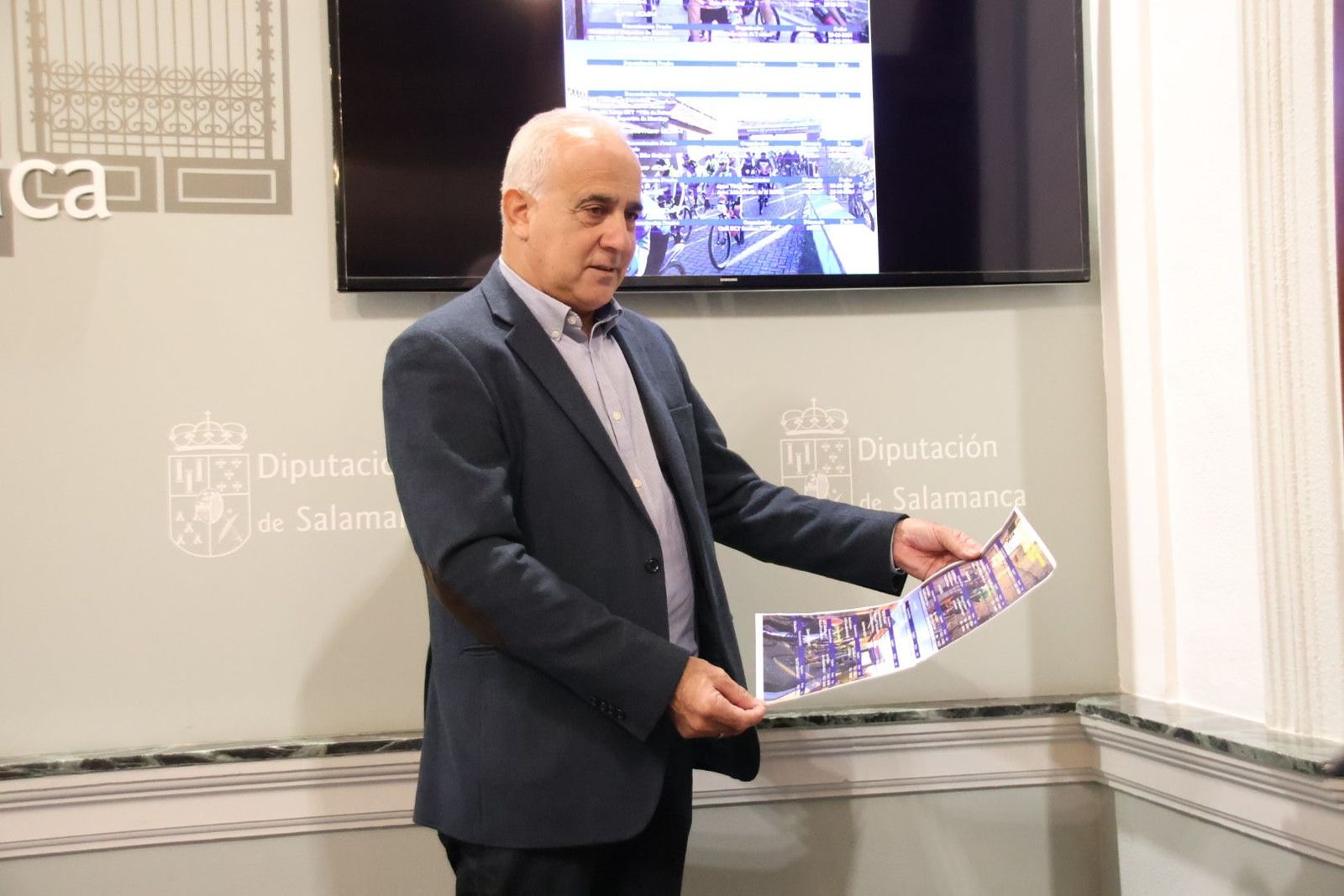 Jesús María Ortiz, presenta el calendario del Circuito BTT Diputación de Salamanca 2024