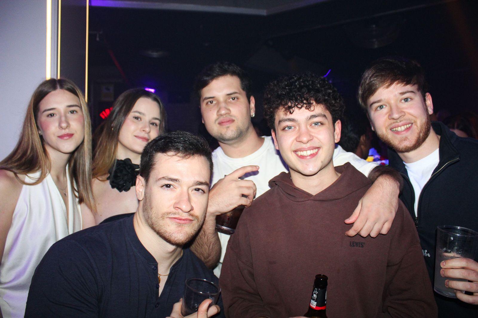 Salamanca de noche, sábado 6 de diciembre