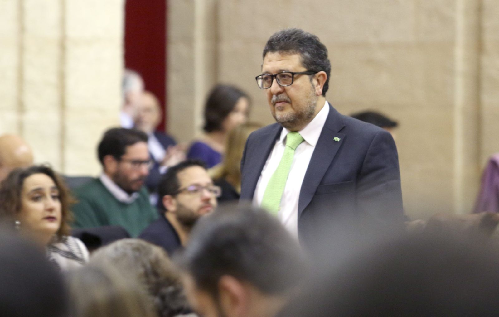 Inicio de la segunda jornada del debate de investidura de Juanma Moreno (PP-A) c
