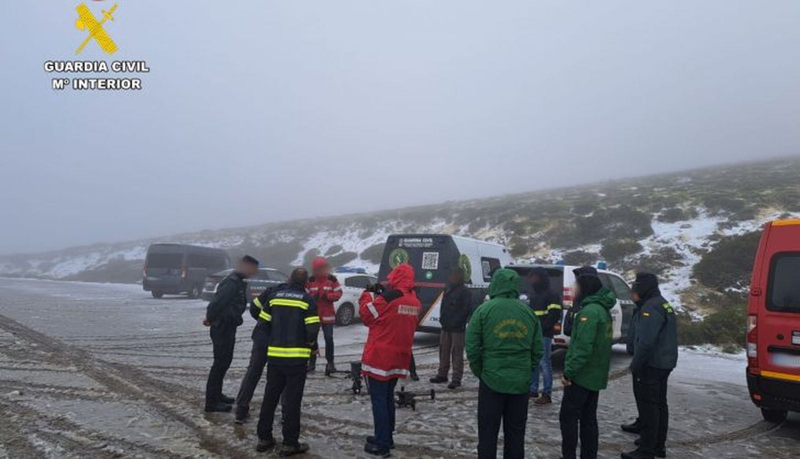 Jornadas de búsqueda montañero de Béjar. Foto Guardia Civil Jornadas de búsqueda montañero de Béjar. Foto Guardia Civil