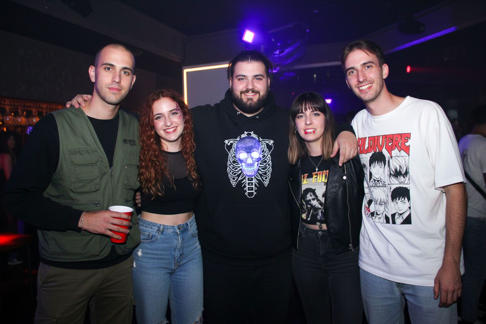 Salamanca de noche, viernes 31 de octubre