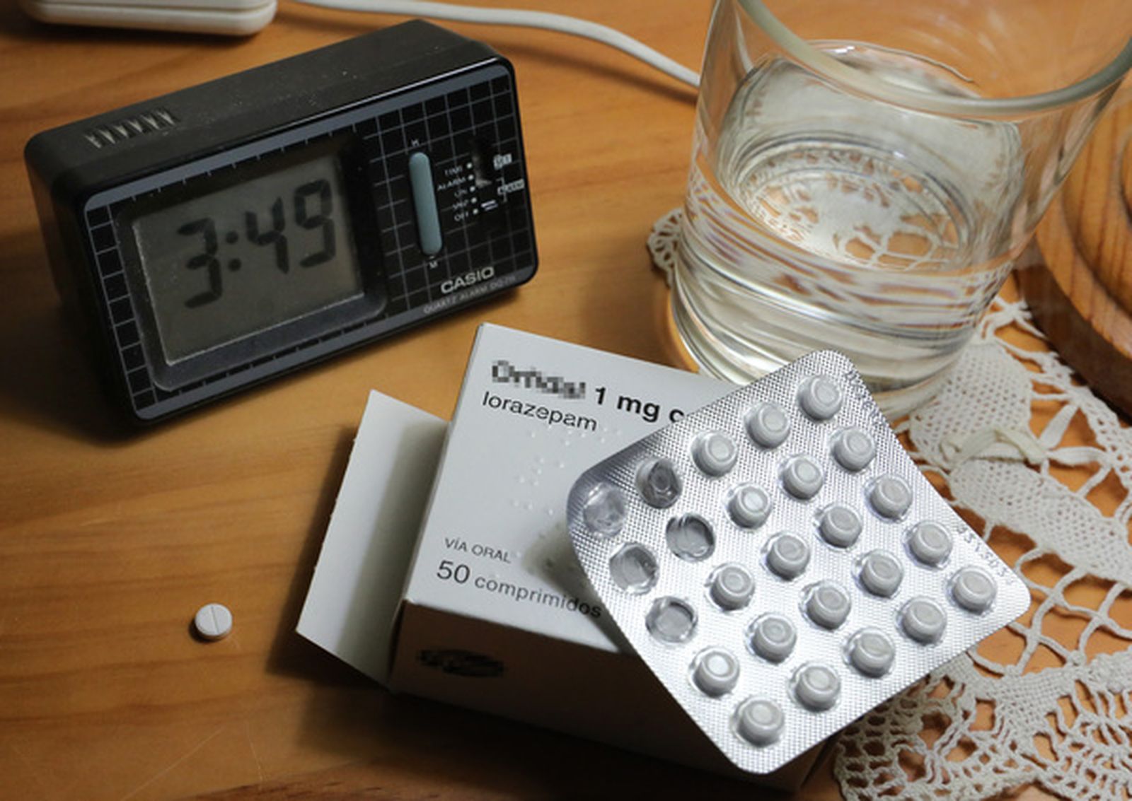 Lorazepam. Archivo. iCal