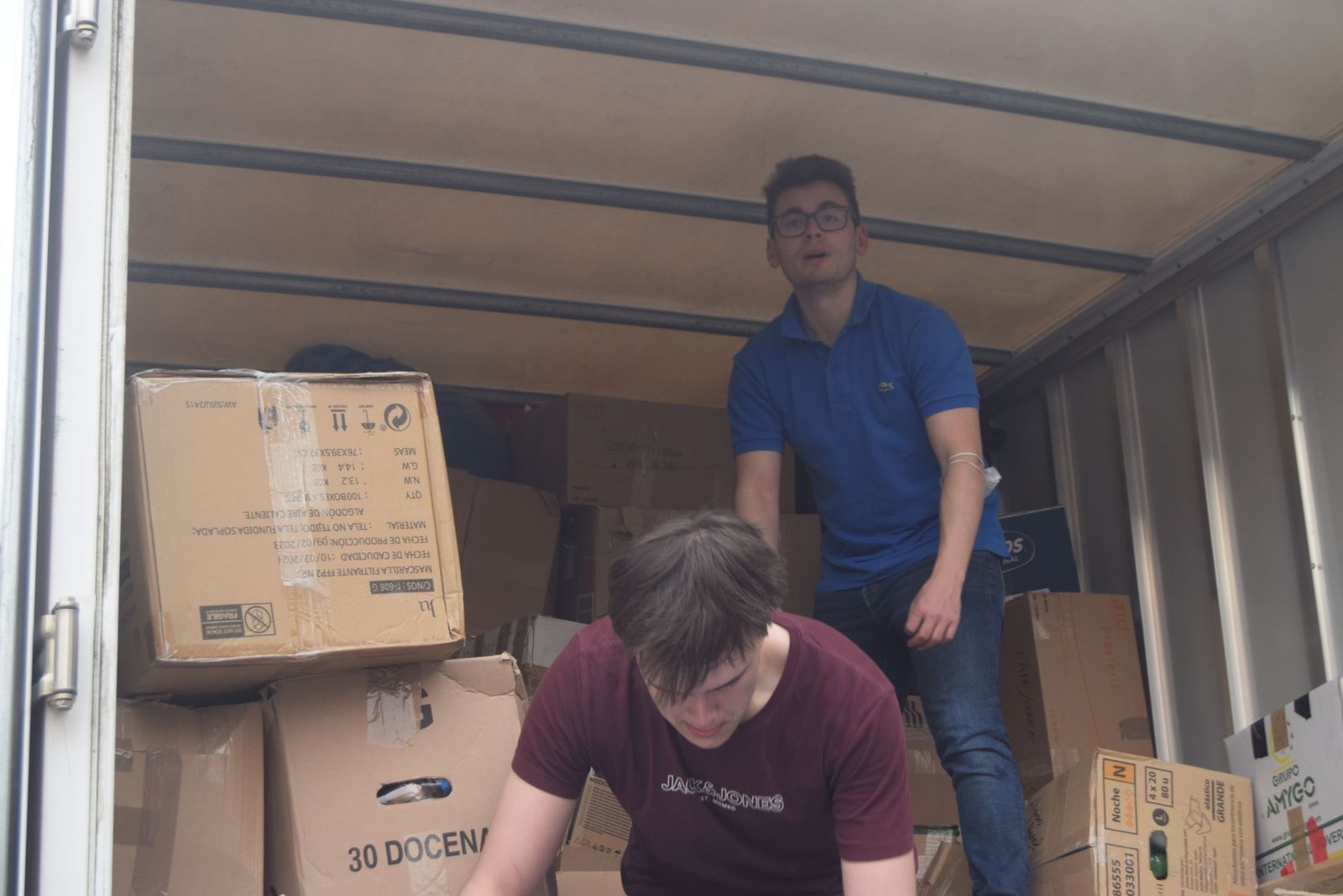 Solidaridad desbordada de los zamoranos para ayudar al pueblo ucraniano