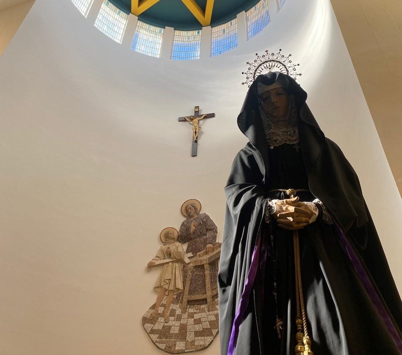 Virgen de la Soledad en la Iglesia de San José Obrero