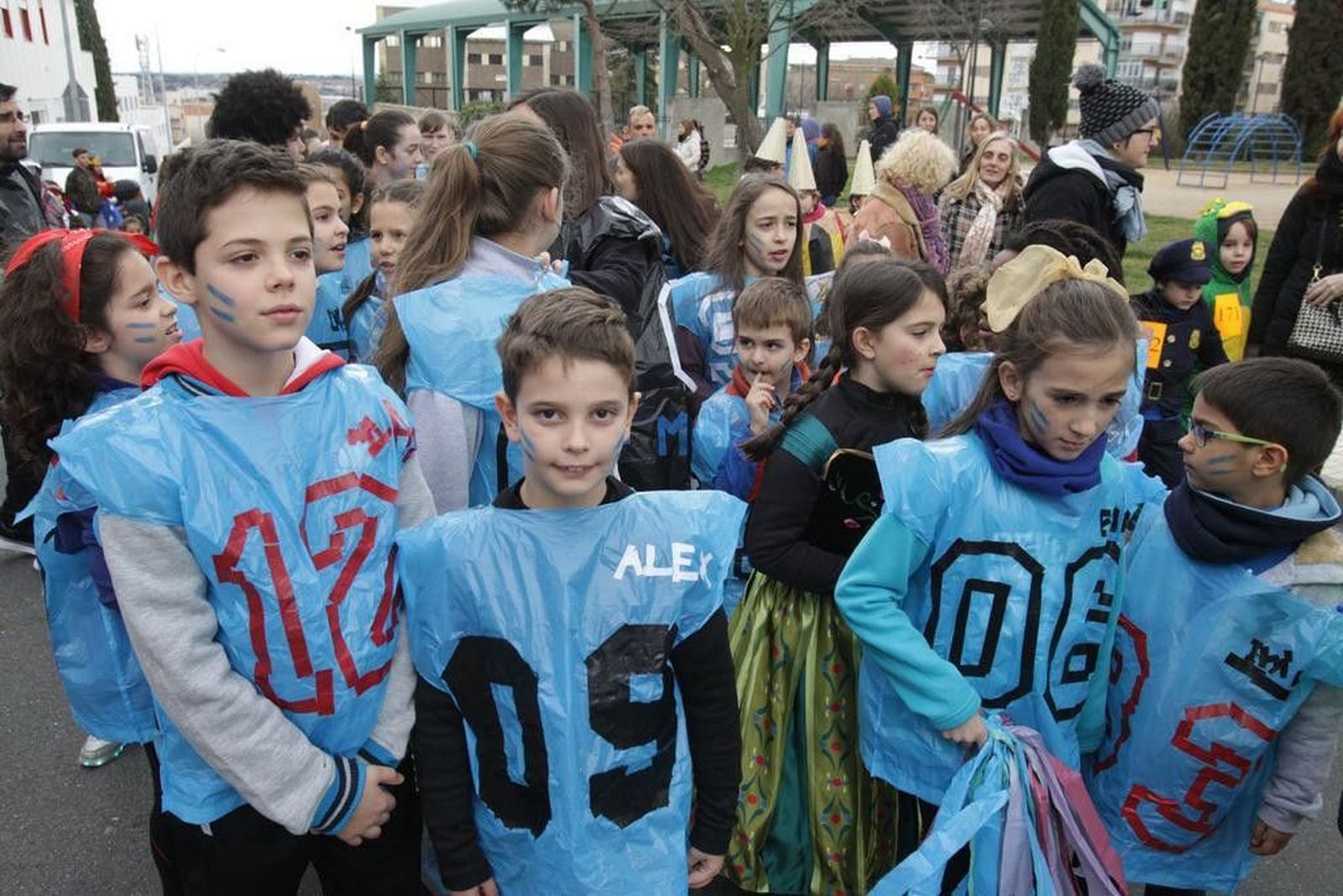 Desfile de Carnaval del barrio El Rollo. Foto de archivo
