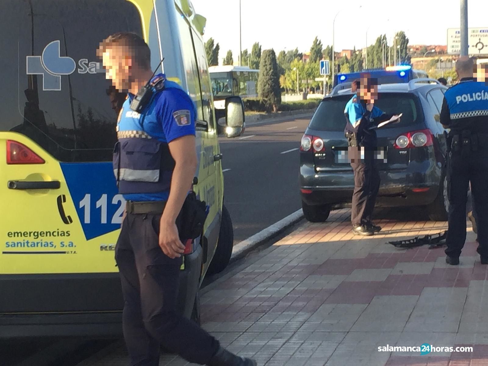 Accidente Policía Local Ambulancia Sánchez Fabrés (15)