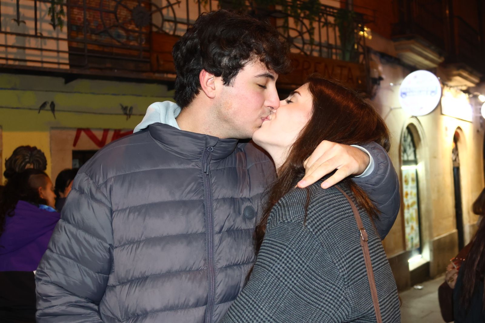 Salamanca de noche, viernes 20 de febrero