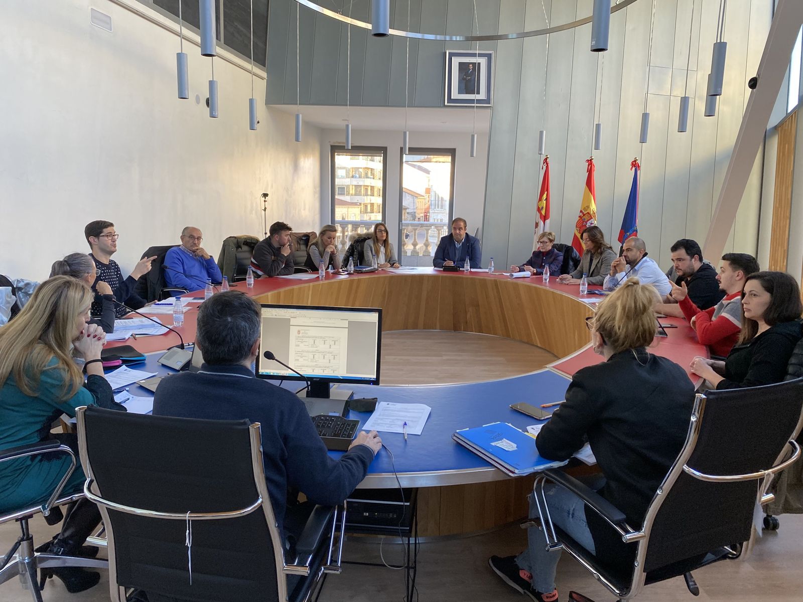 Sesión plenaria ordinaria del Ayuntamiento de Guijuelo