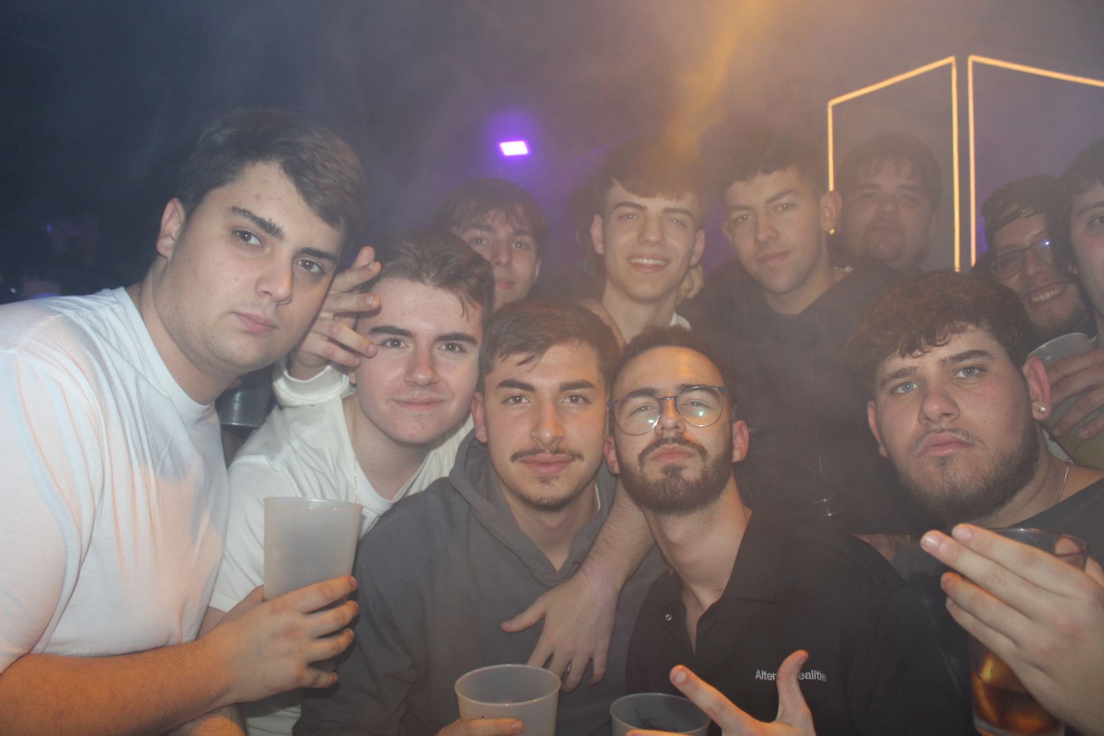 Salamanca de noche, sabado 20 de diciembre