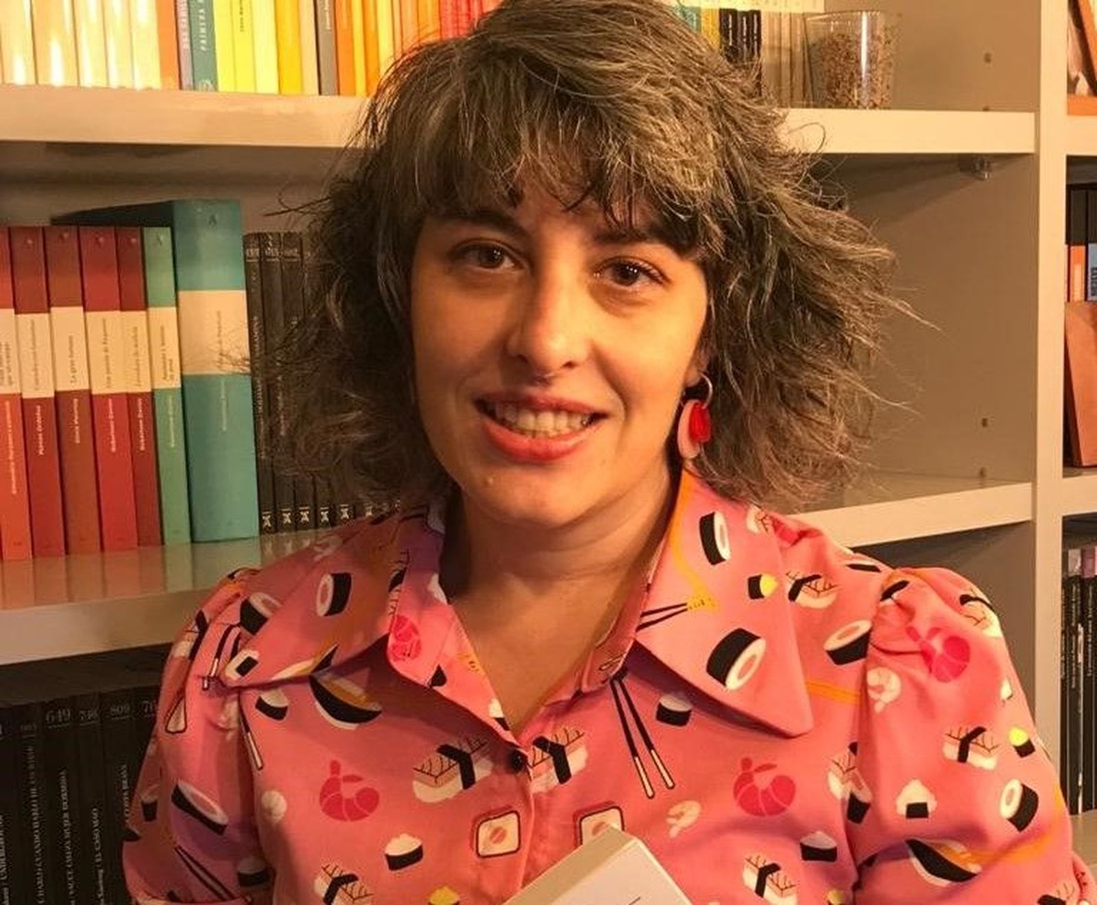 María Marcos, profesora del Departamento de Sociología y Comunicación de la Universidad de Salamanca - Fotografía Comunicación Universidad de Salamanca