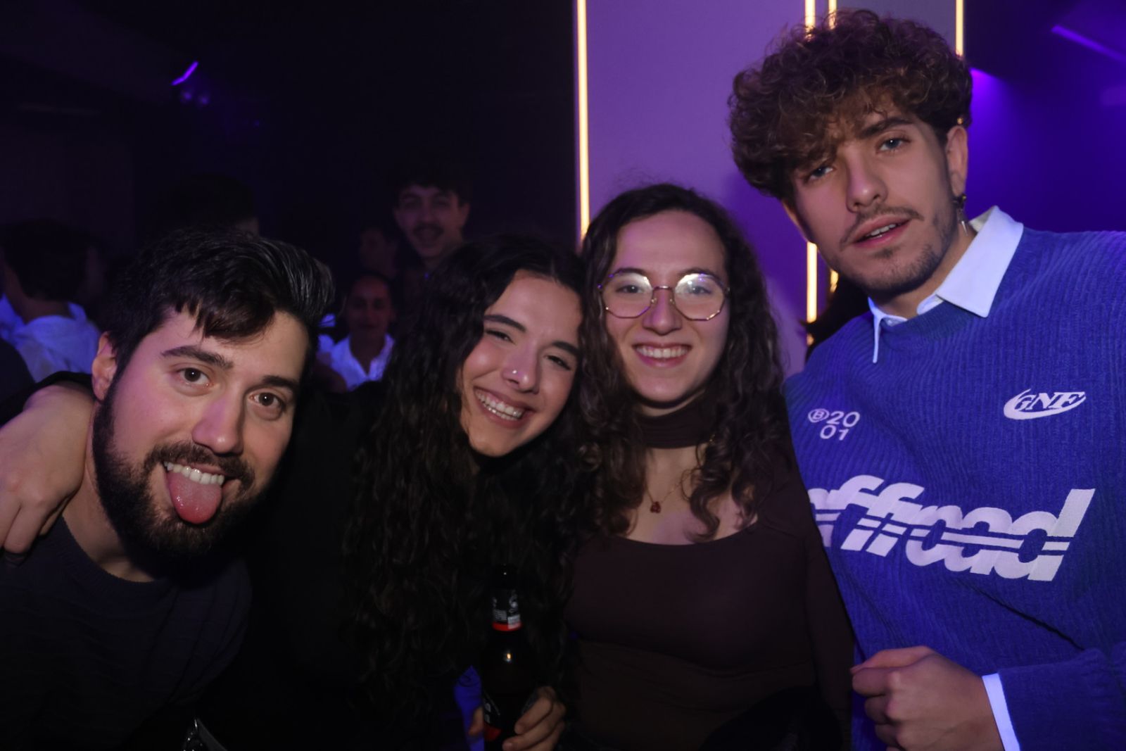 Salamanca de noche, jueves 23 de enero