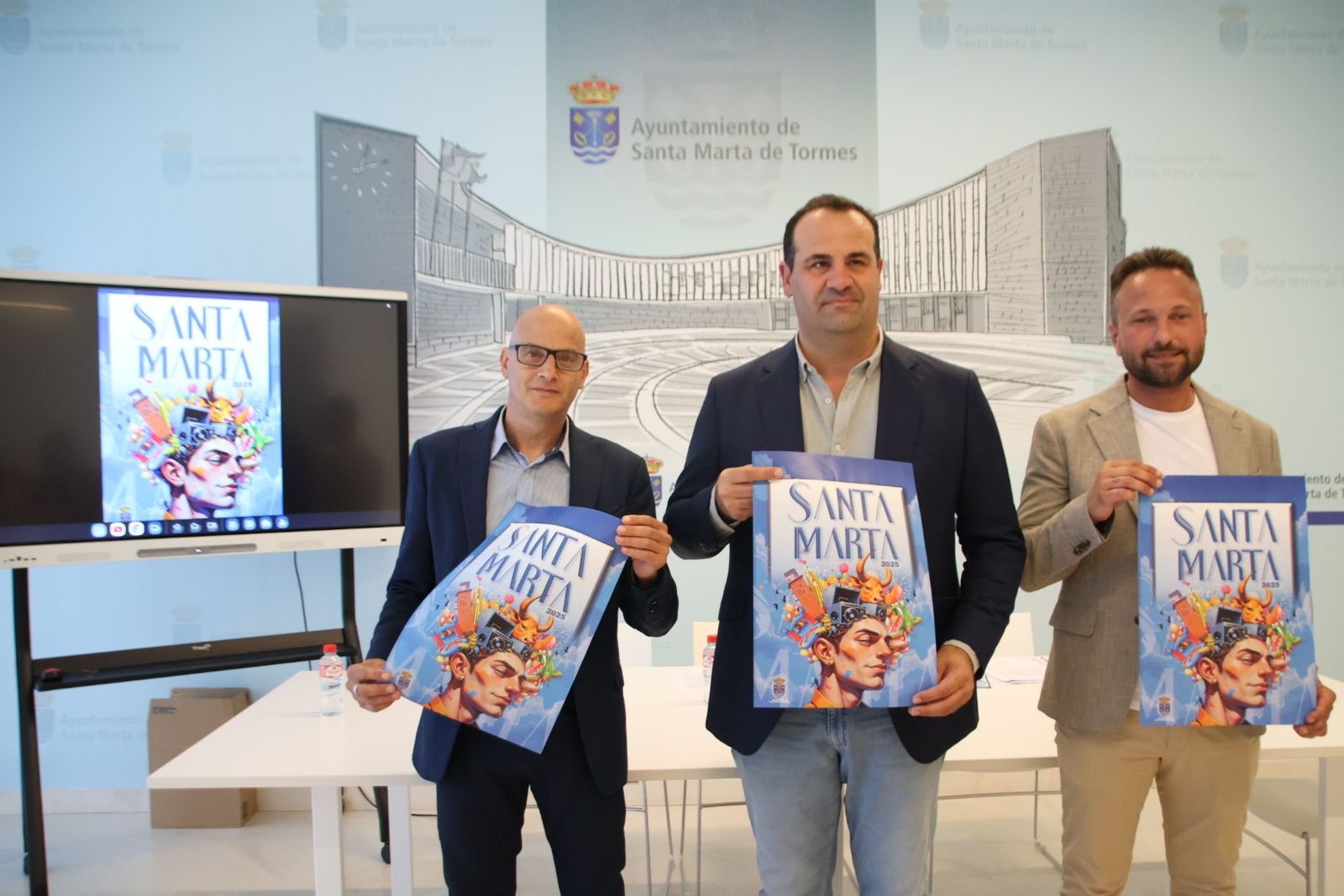 Presentación de las fiestas de Santa Marta