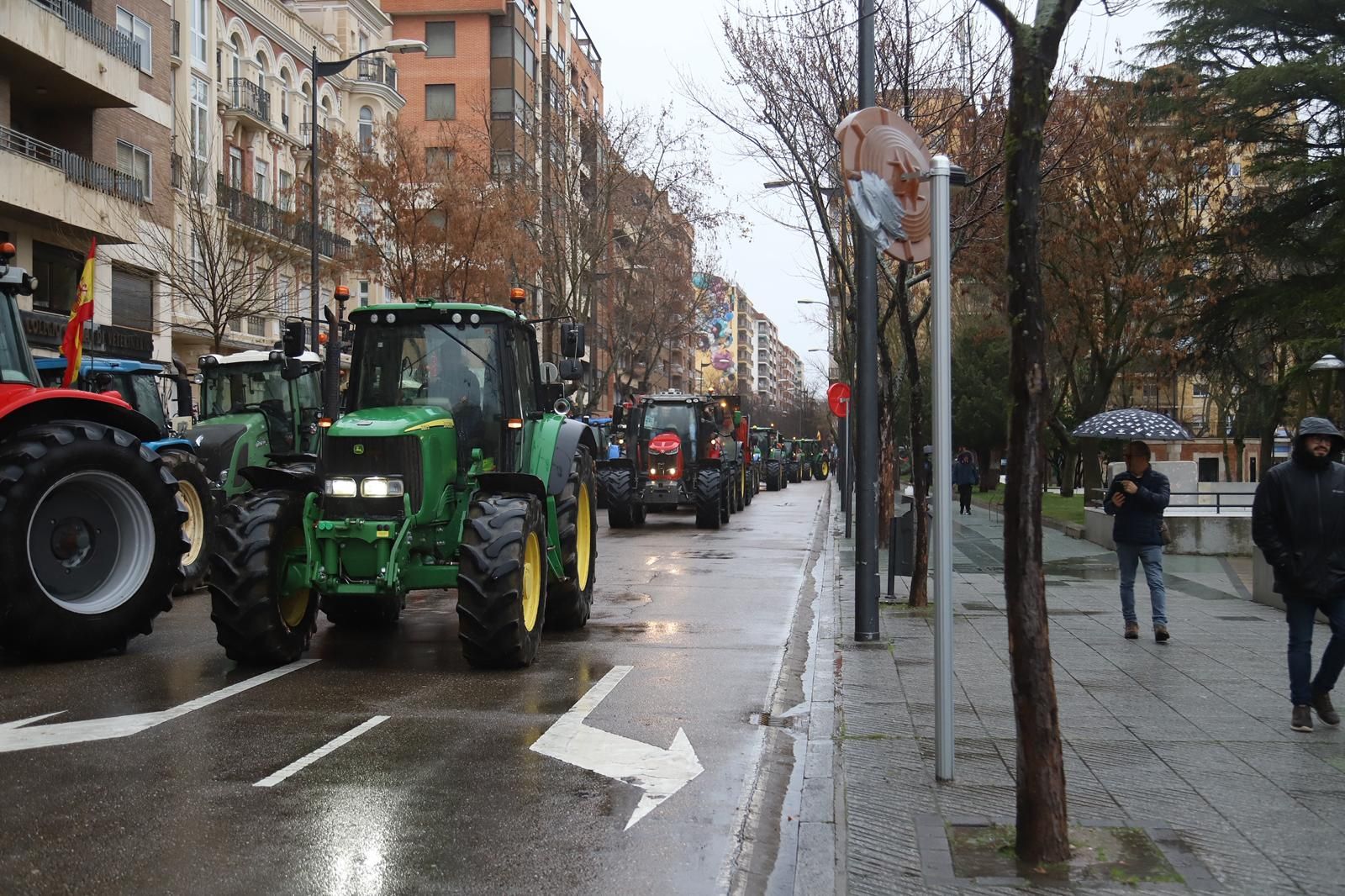 GALERÍA | Protestas en el campo zamorano: tractorada en Zamora este jueves