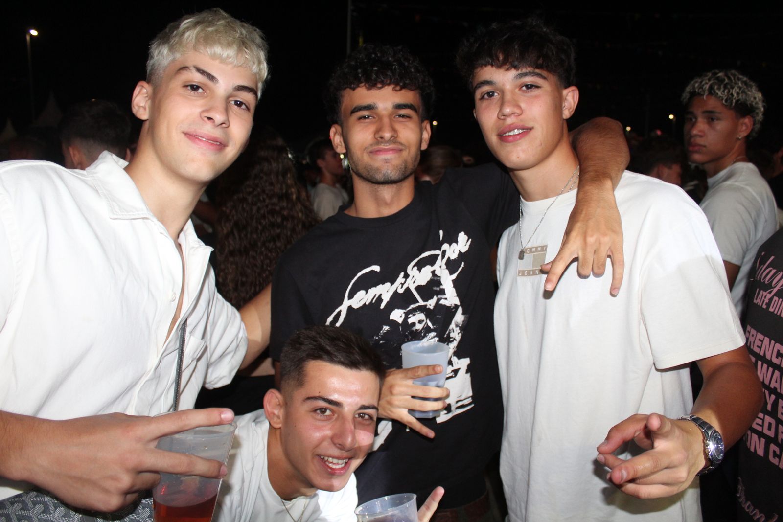 Salamanca de noche, jueves 14 de agosto