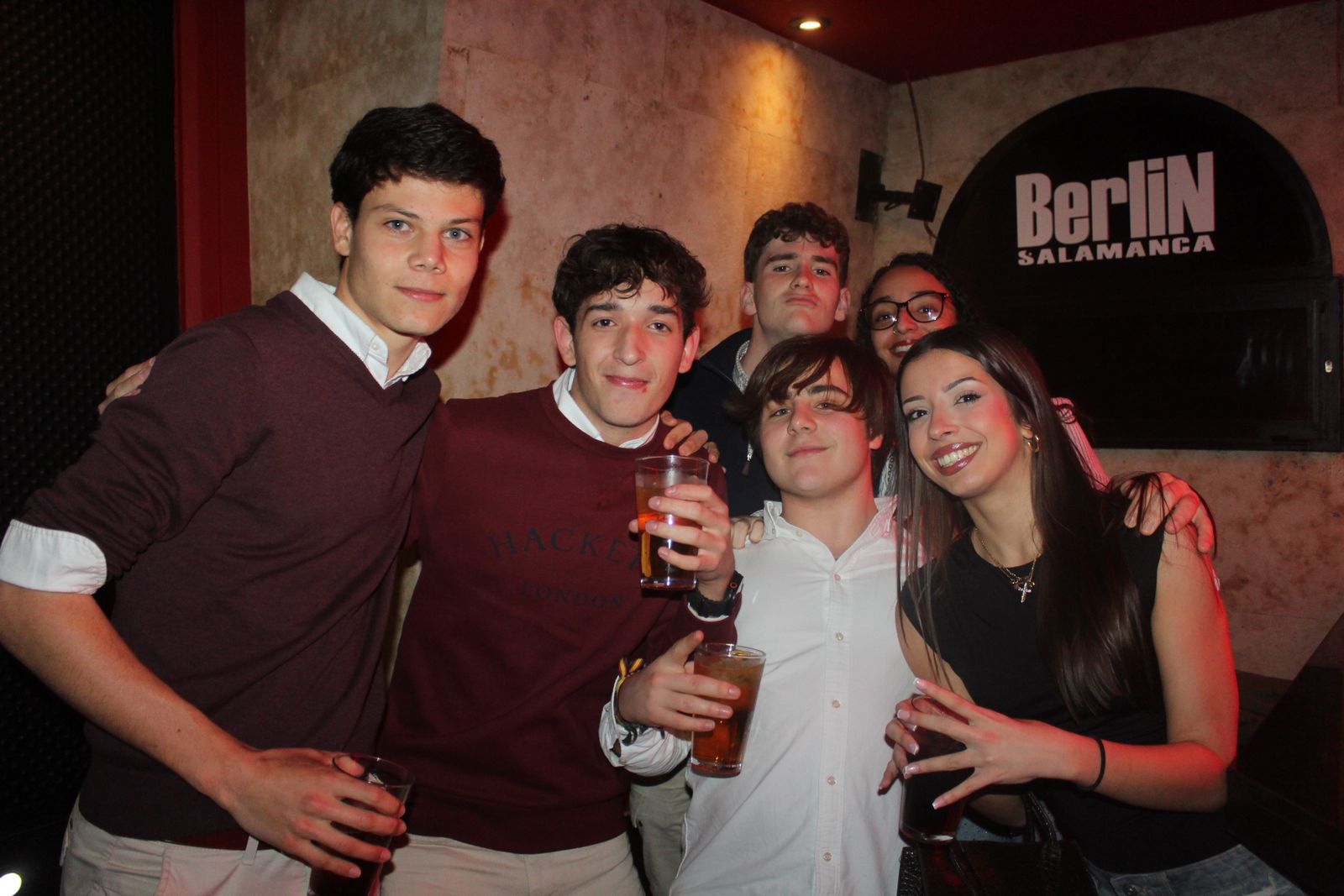 Salamanca de noche, viernes 27 de febrero